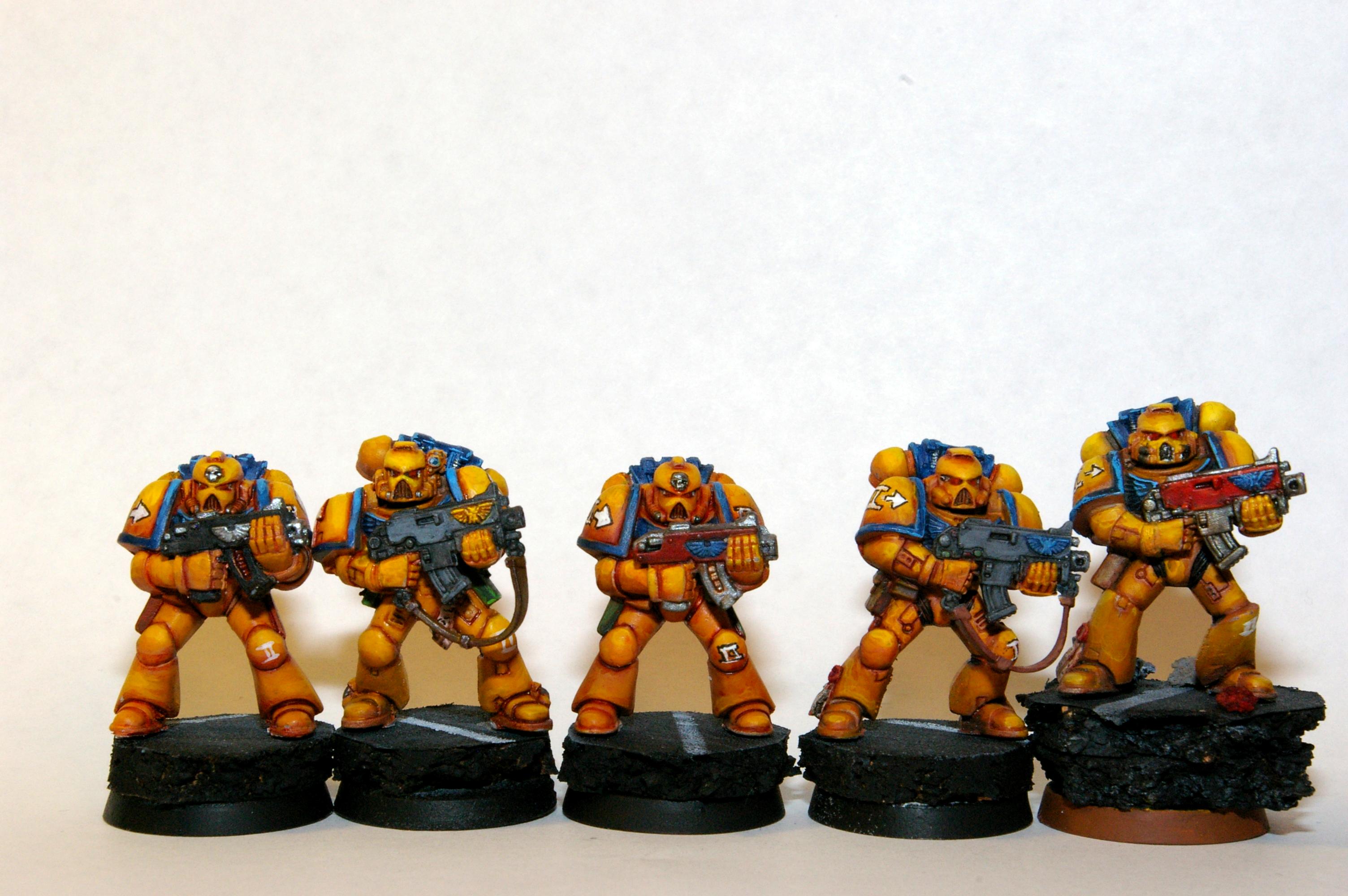 Space Marines, Storm Legion Combat Squad (Front)