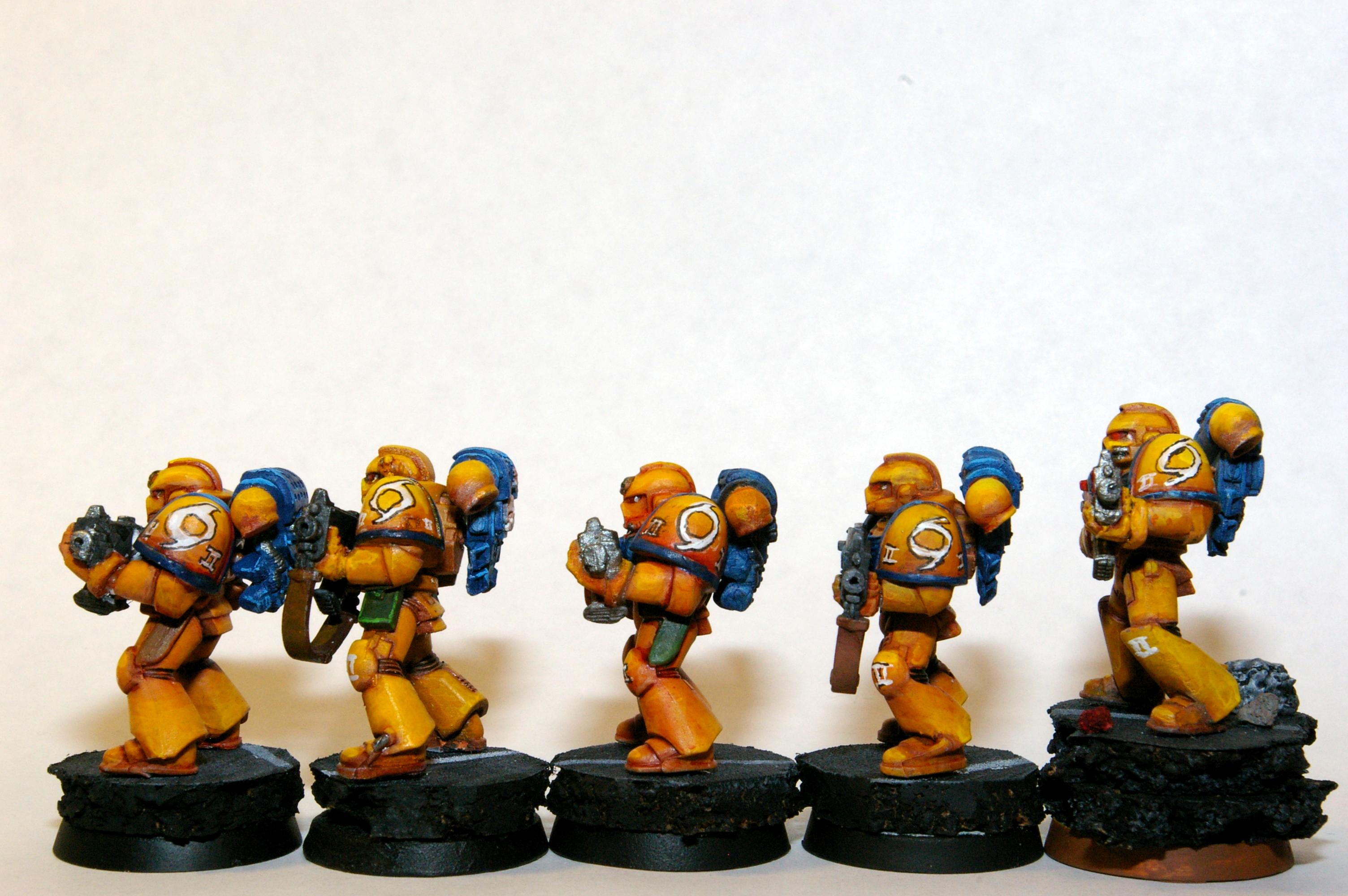 Space Marines, Storm Legion Combat Squad (Left)