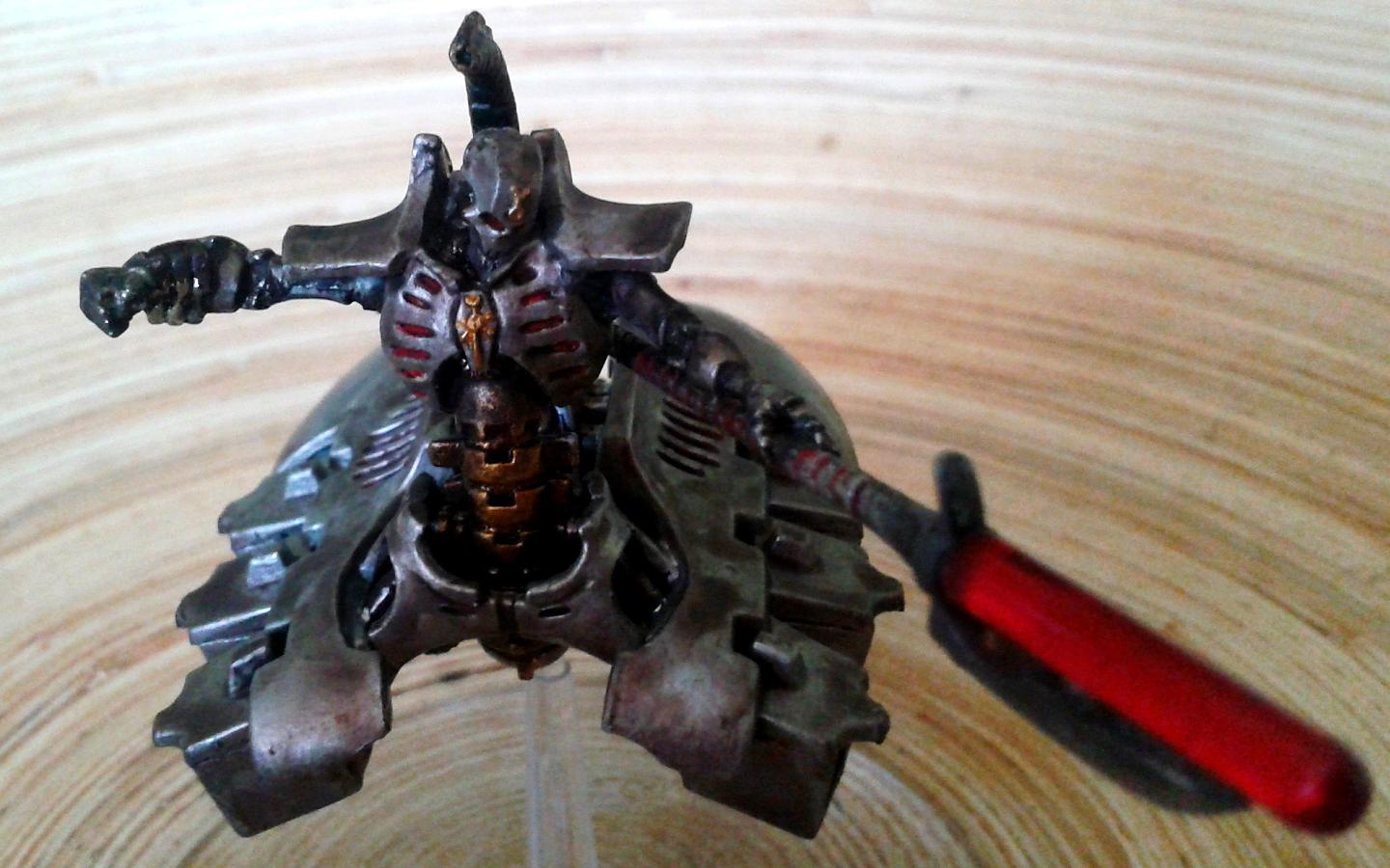 Gauss, Lord, Necron Lord, Necrons, Red
