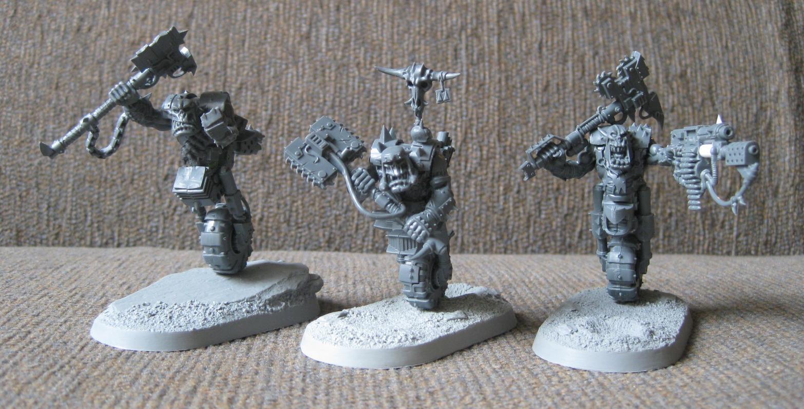Bike, Conversion, Monowheel, Nob, Orks