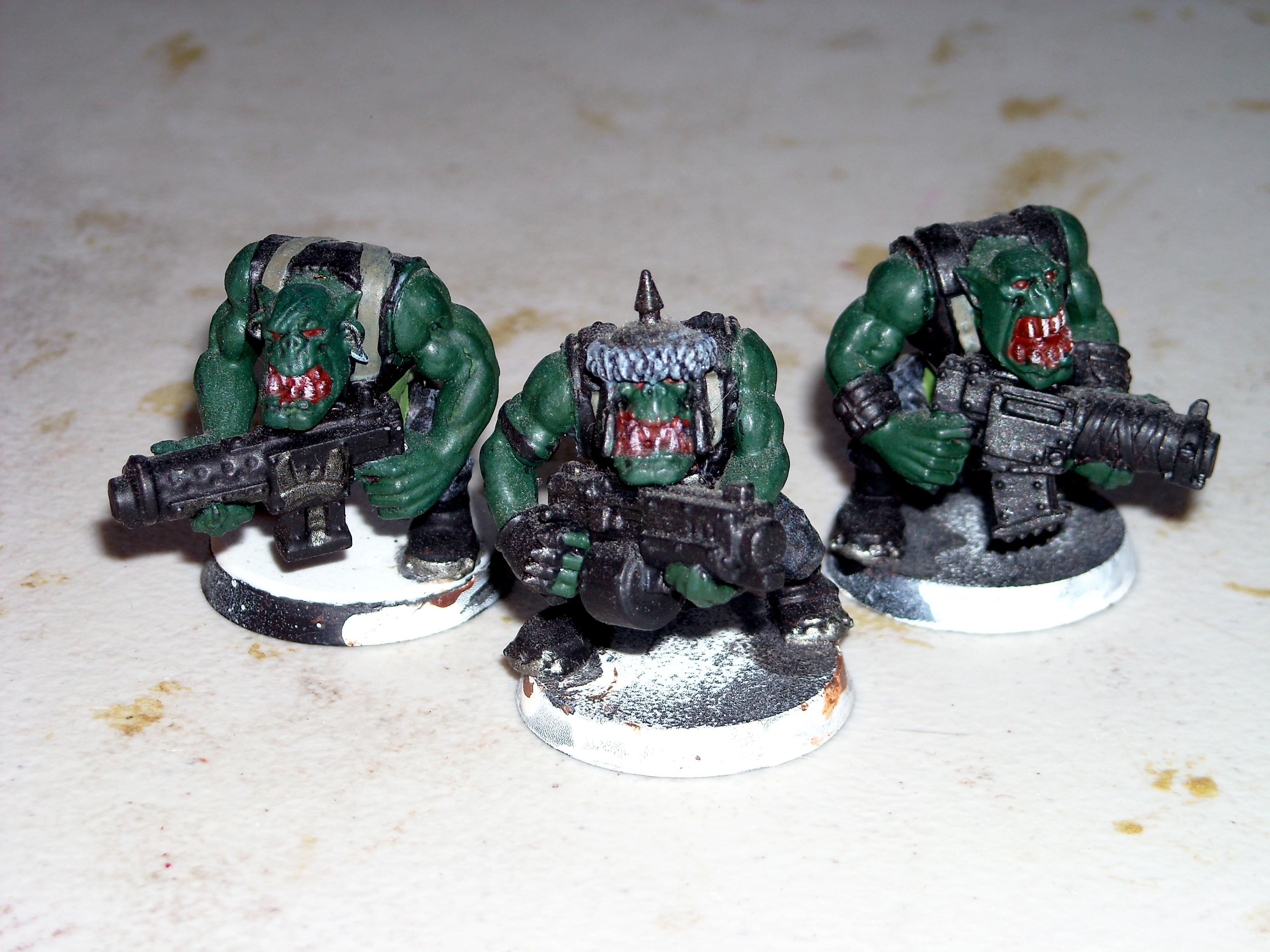 Orks, wanabe germun ork shoota boyz