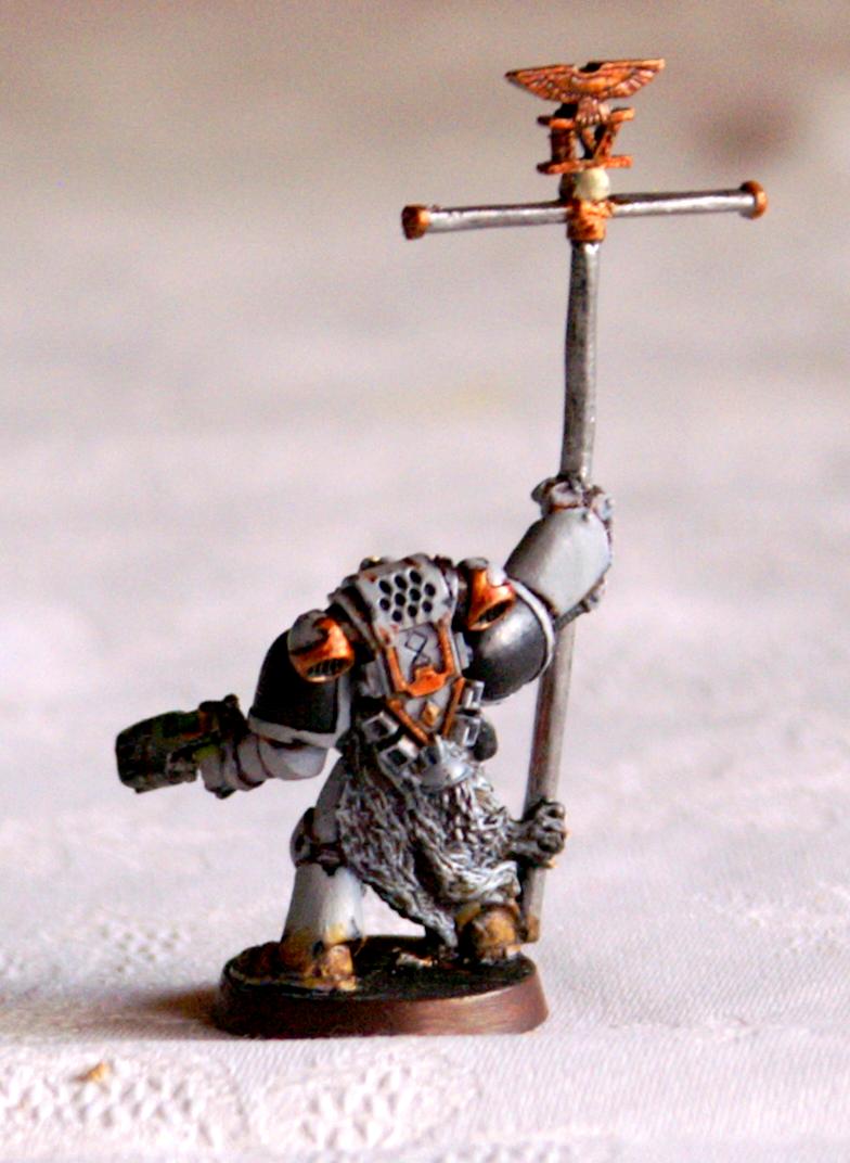 Space Wolves Standard Bearer