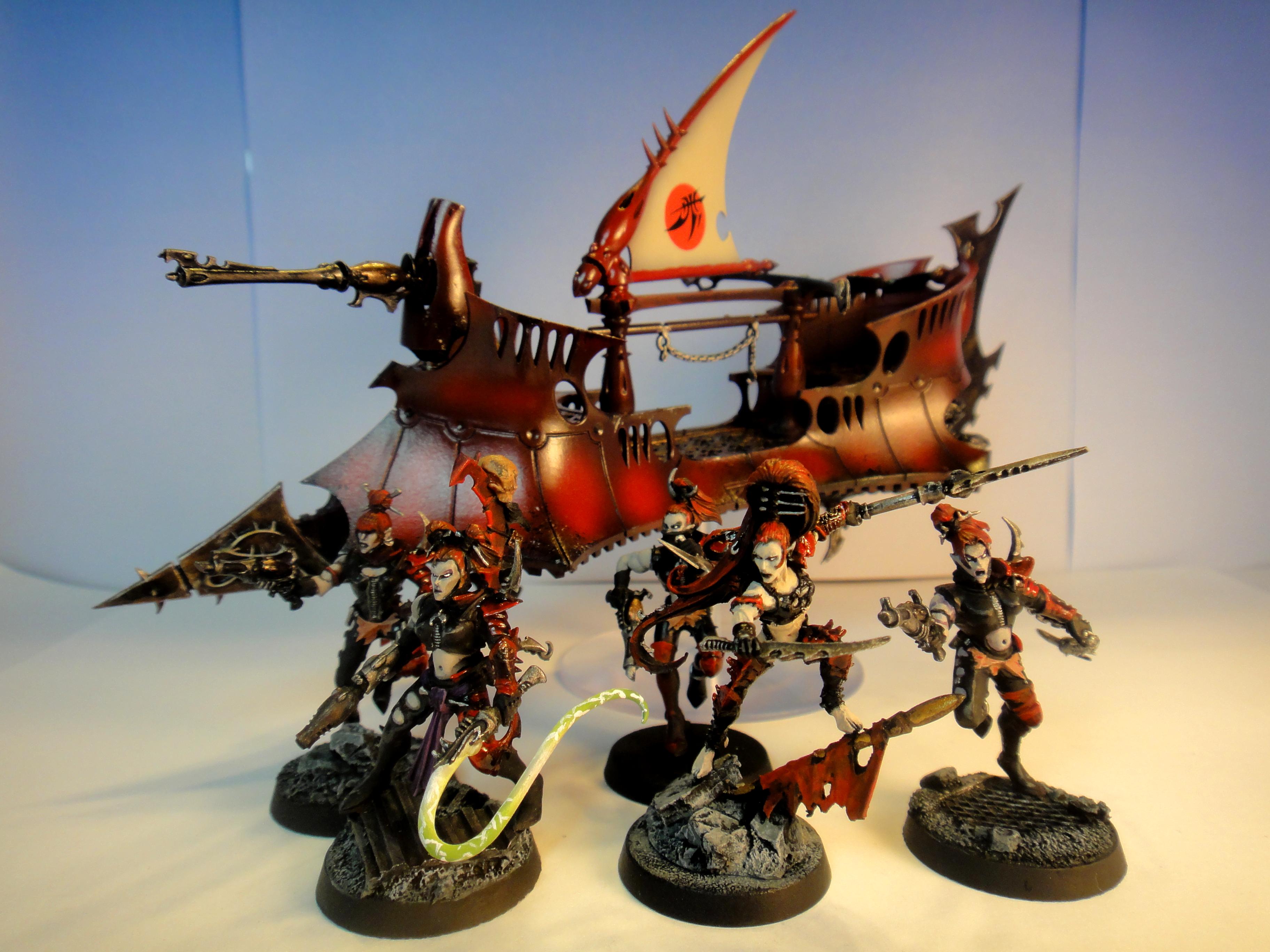 Dark Eldar, raider crew