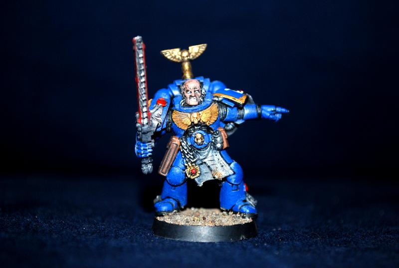 Sergeant, Space Marines, Ultramarines - Space Marine Sergeant - Gallery ...