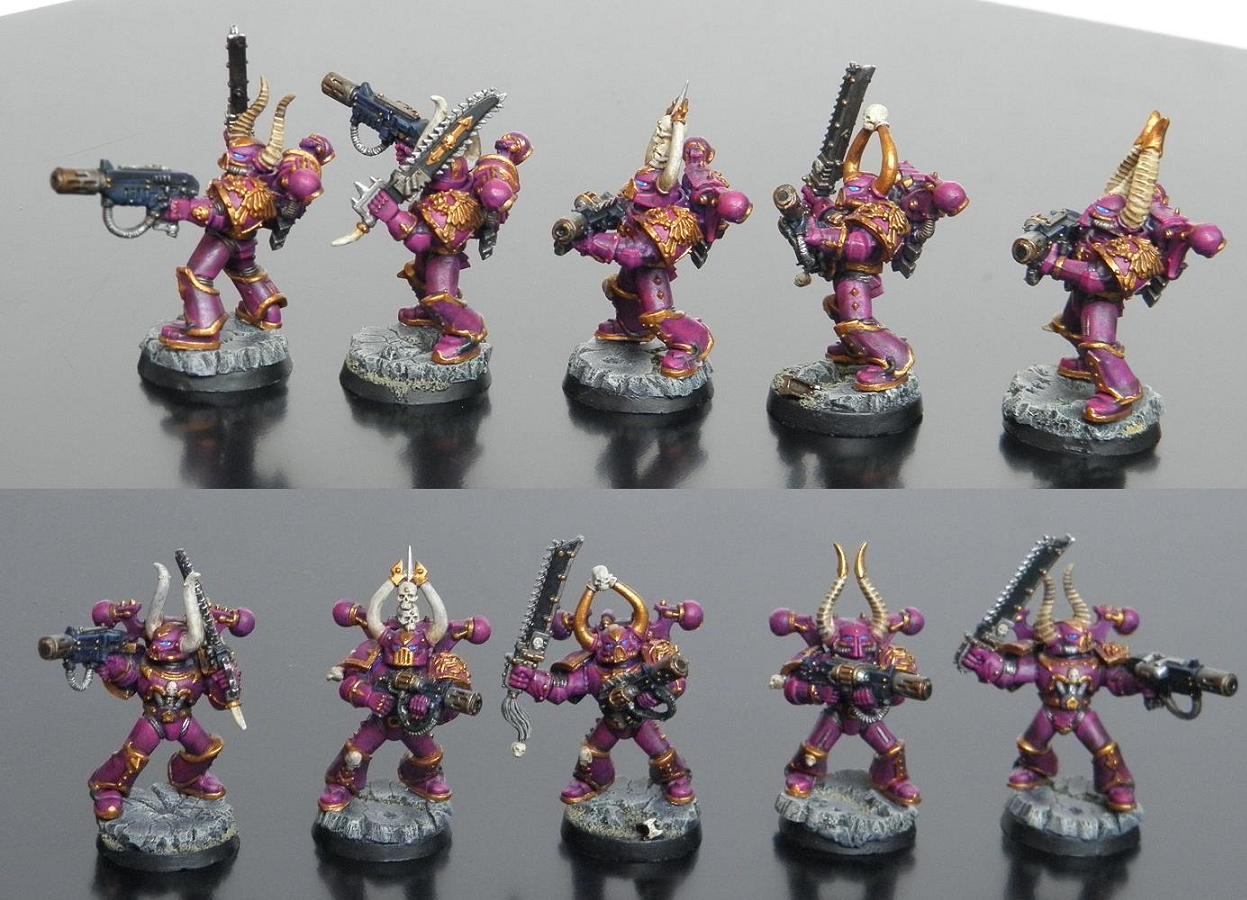 Chaos, Chaos Space Marines, Chaos Space Marines Chosen, Chosen, Emperor's Children, Heavy Support, Meltagun, Tank Hunters, Warhammer 40,000