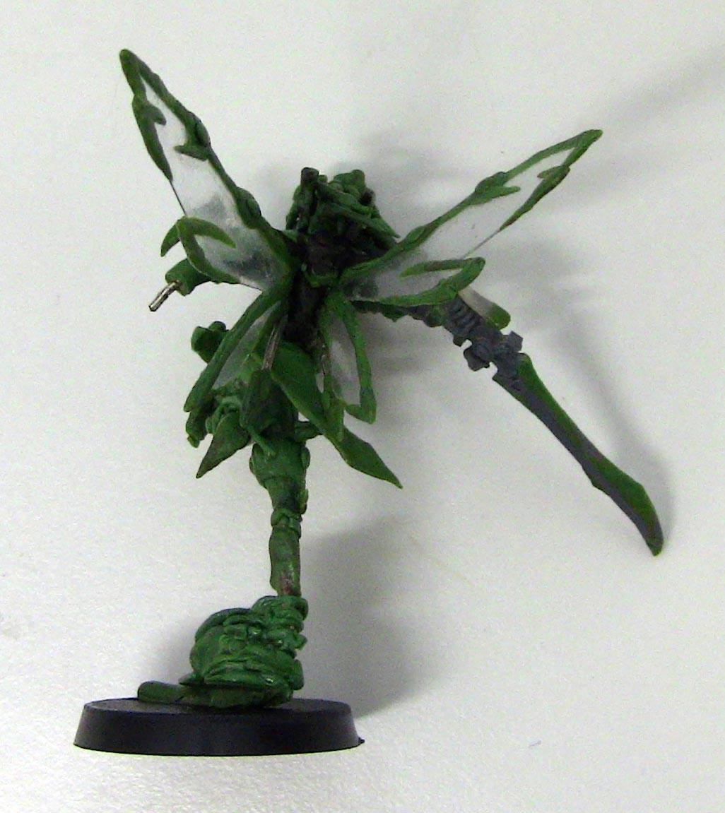 Eldar Corsair Autarch Fairy Fae Wings Green Stuff