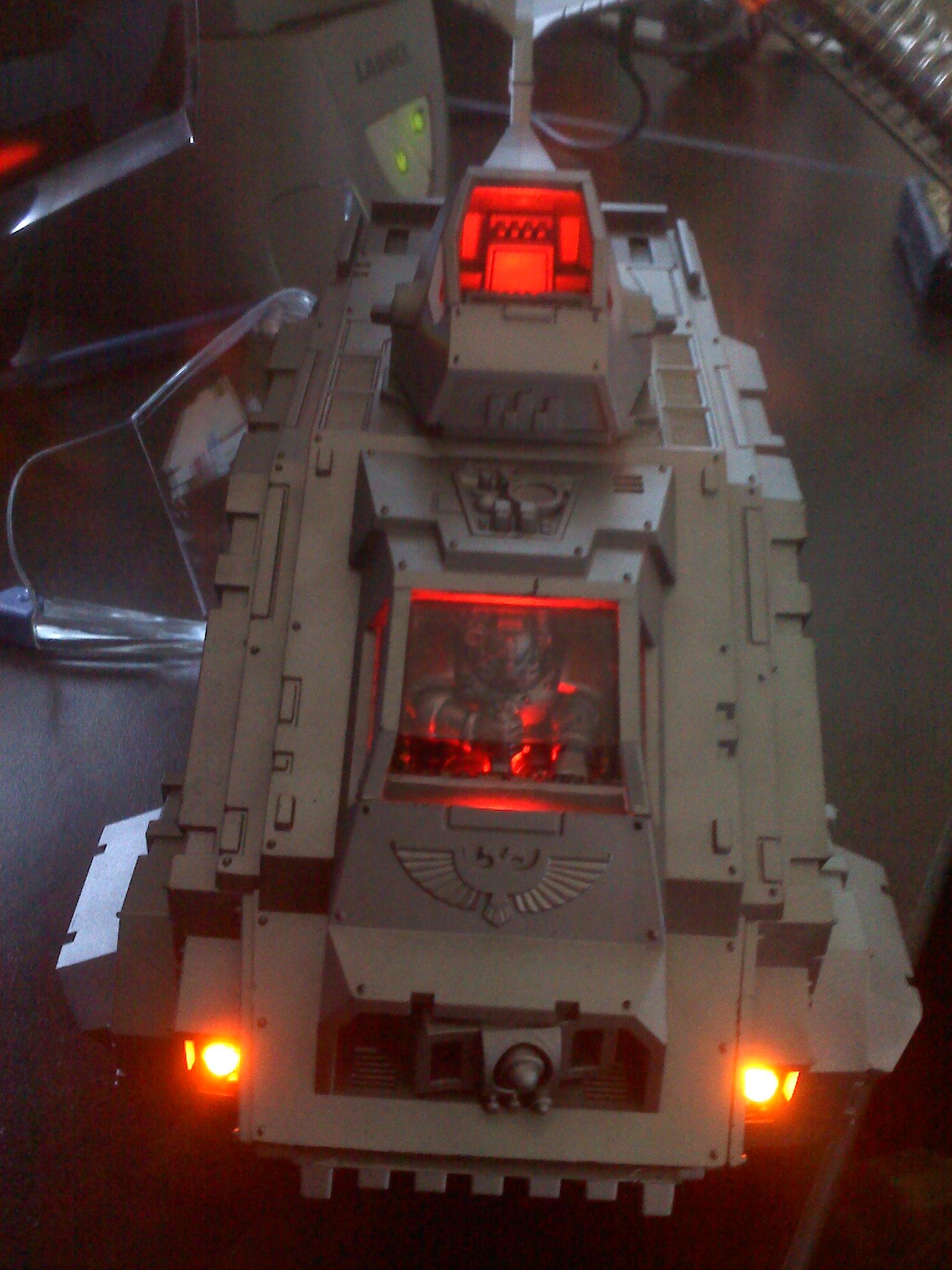 Conversion, LED, Space Marines., Warhammer 40,000, Work In Progress