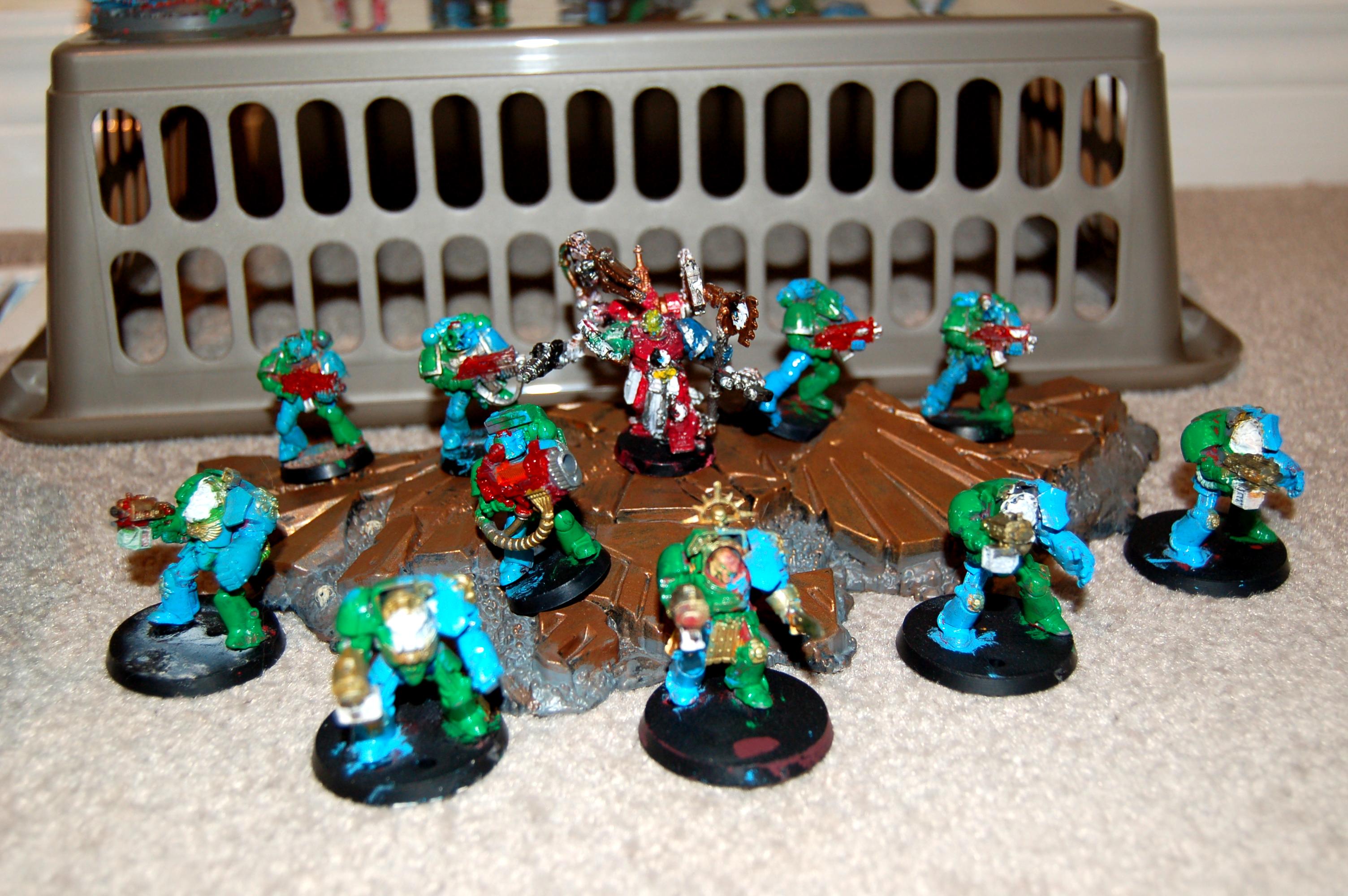 Space Marines, Techmarine, Terminator Armor