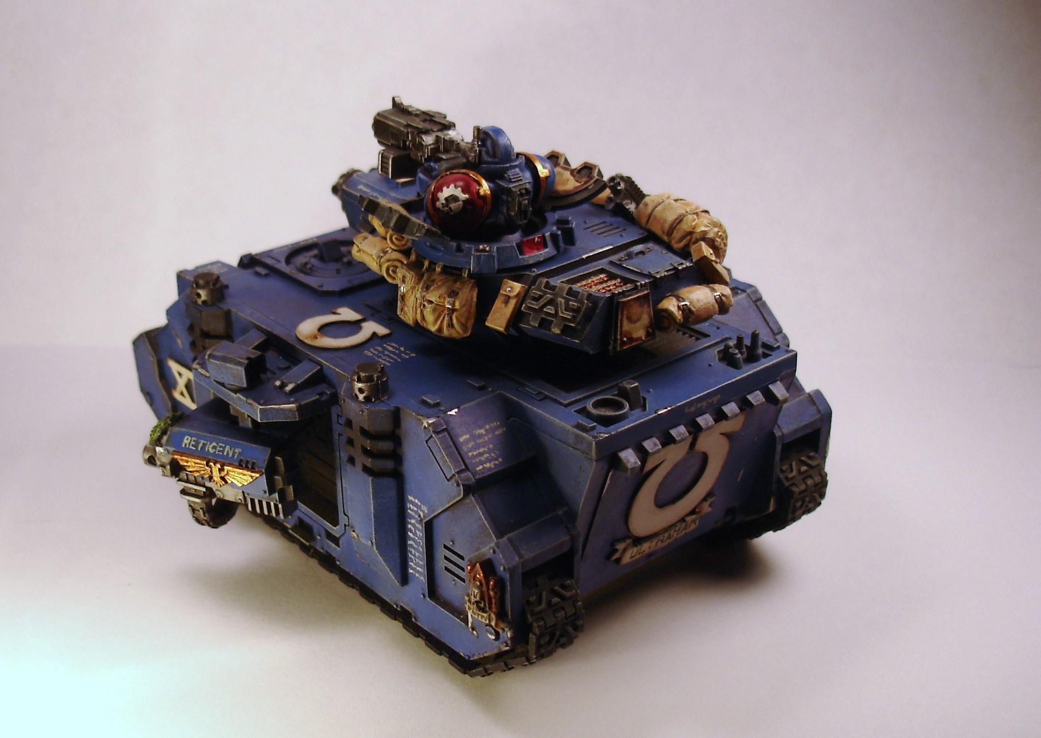 Baal, Conversion, Plasticard, Predator, Ultramarines