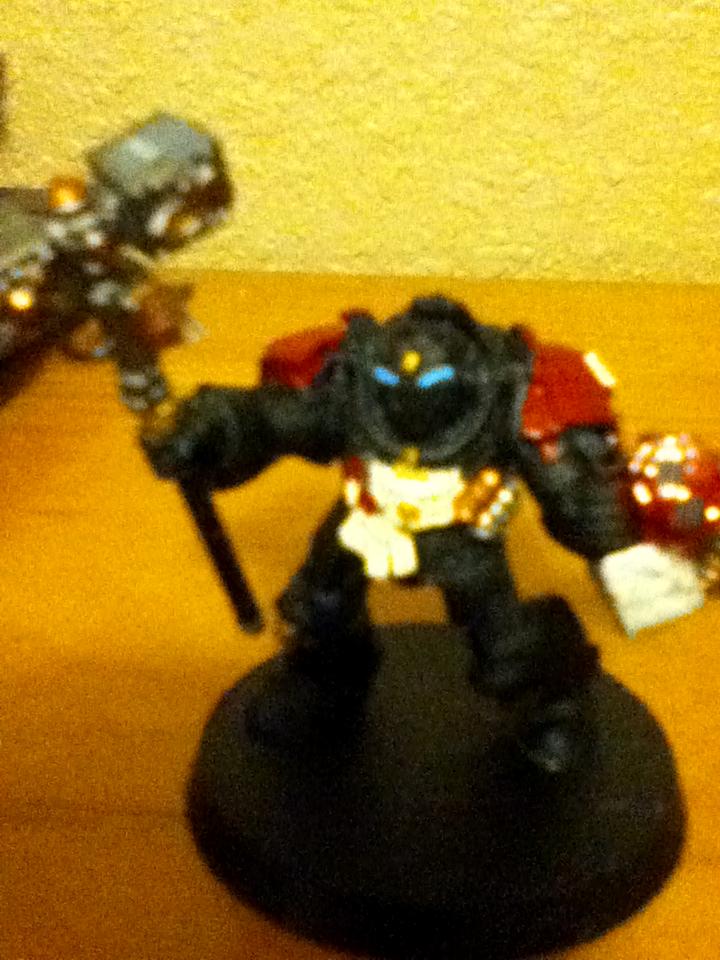 Close up of Chevalier Paladin