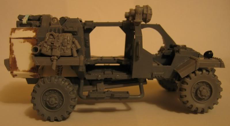 Ash Wastes, Buggy, Jeep, Land Speeder Storm