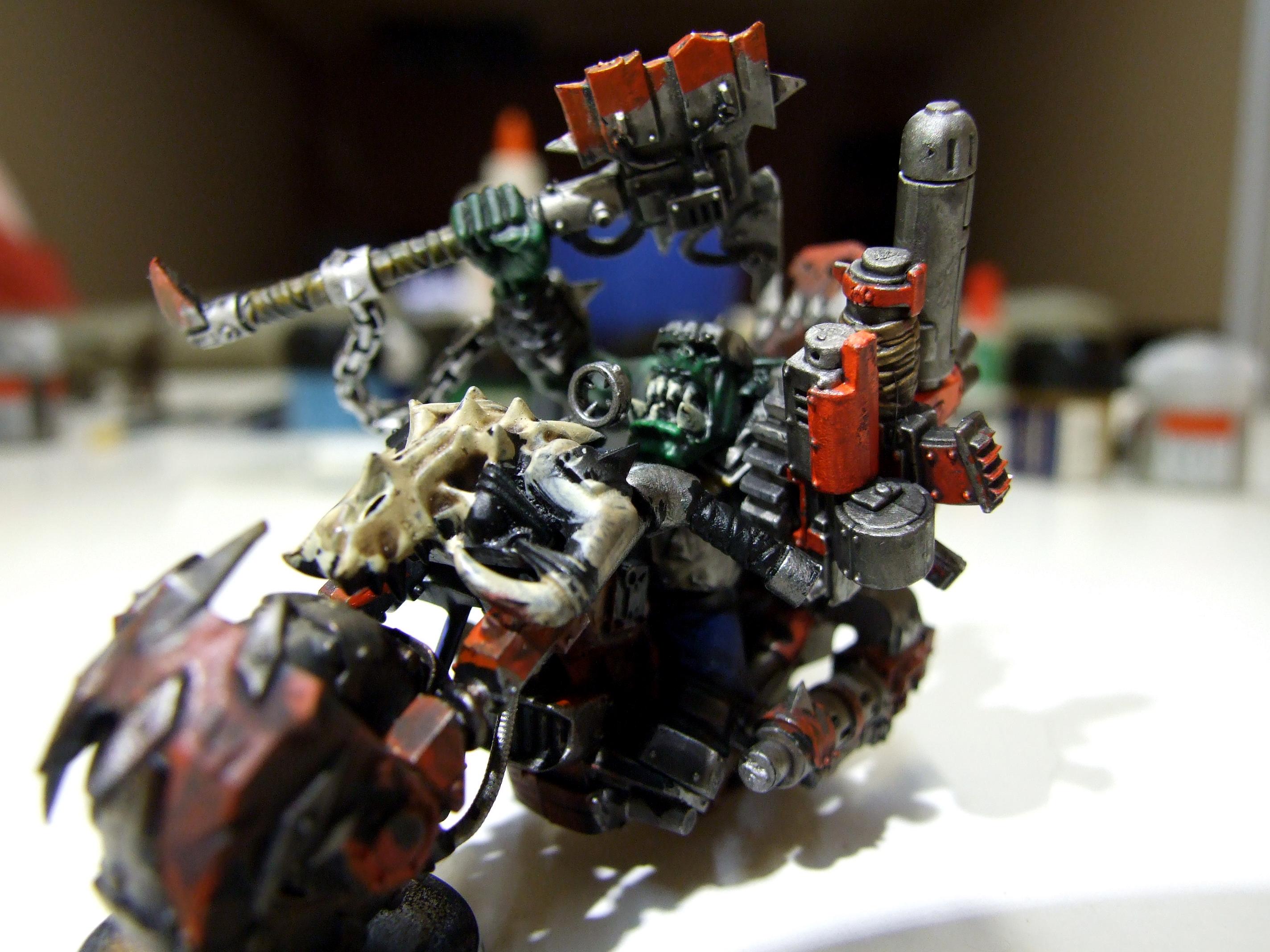 Orks, Warbikers, Ork biker