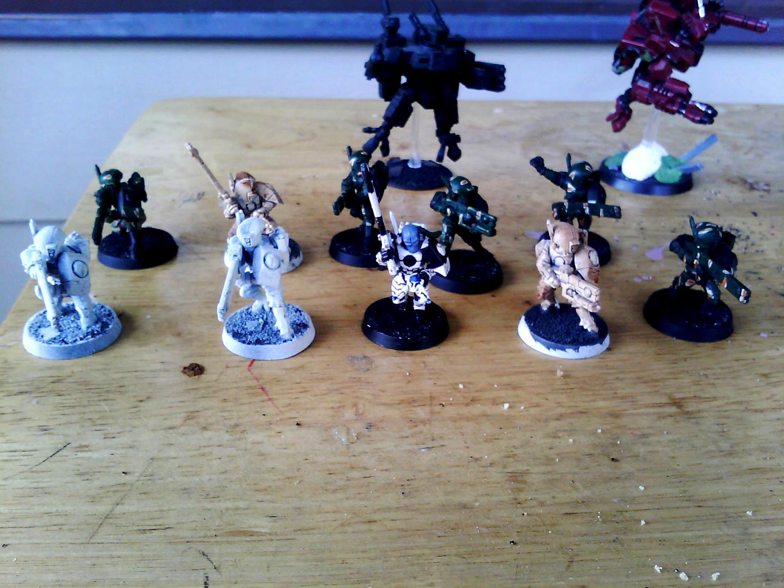 Tau, Fire Warriors and Crisis Team