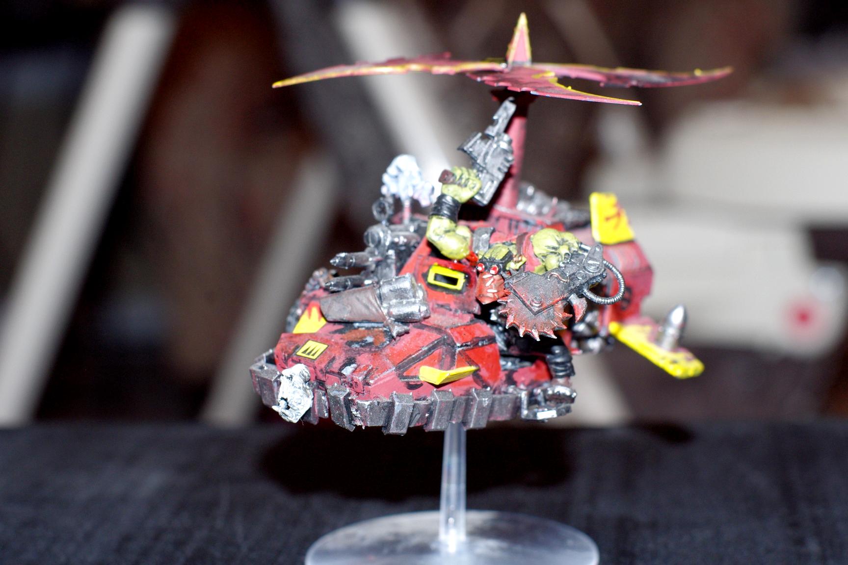 Looted Landspeeder, Tbone Ork Deffcopta Conversion