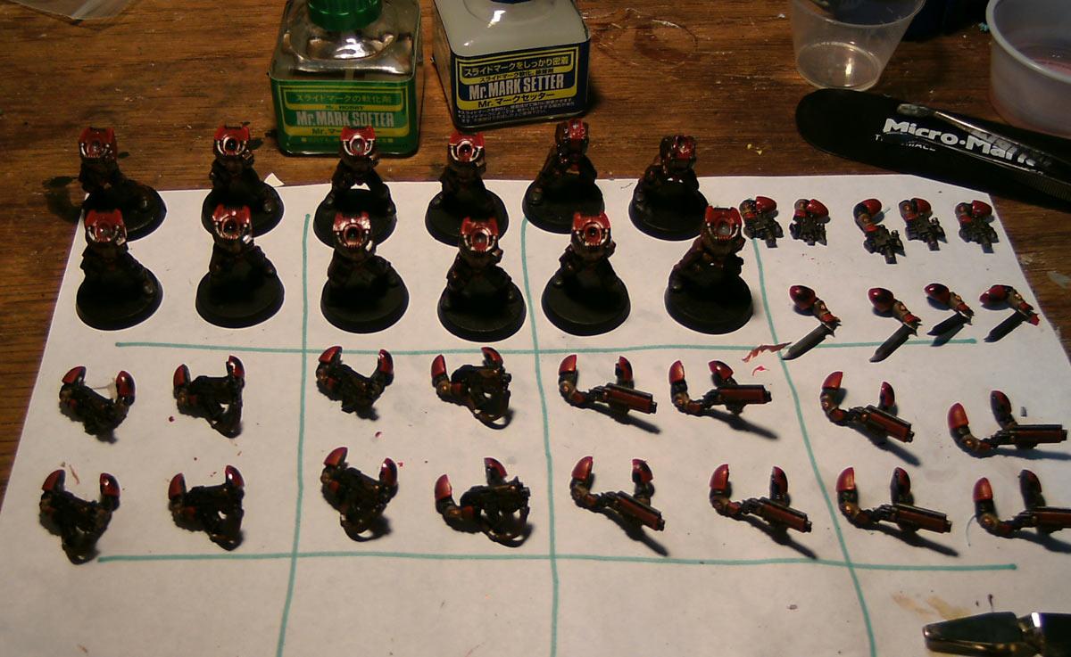 Blood Ravens, Magnet, Ouze, Scouts, Space Marines, Warhammer 40,000