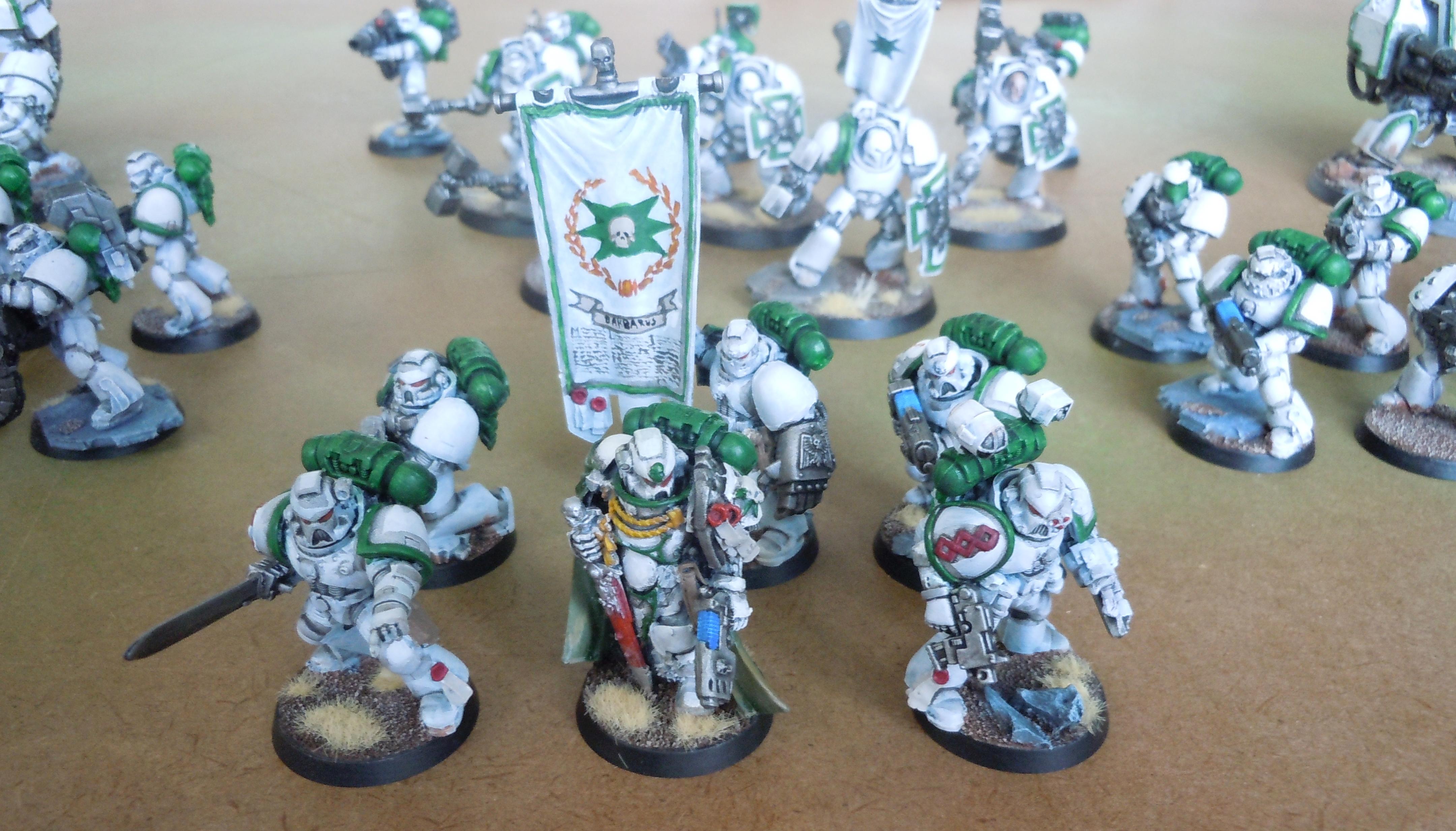 Army, Command Squad, Death Guard, Heresy, Heresy Era, Space Marines