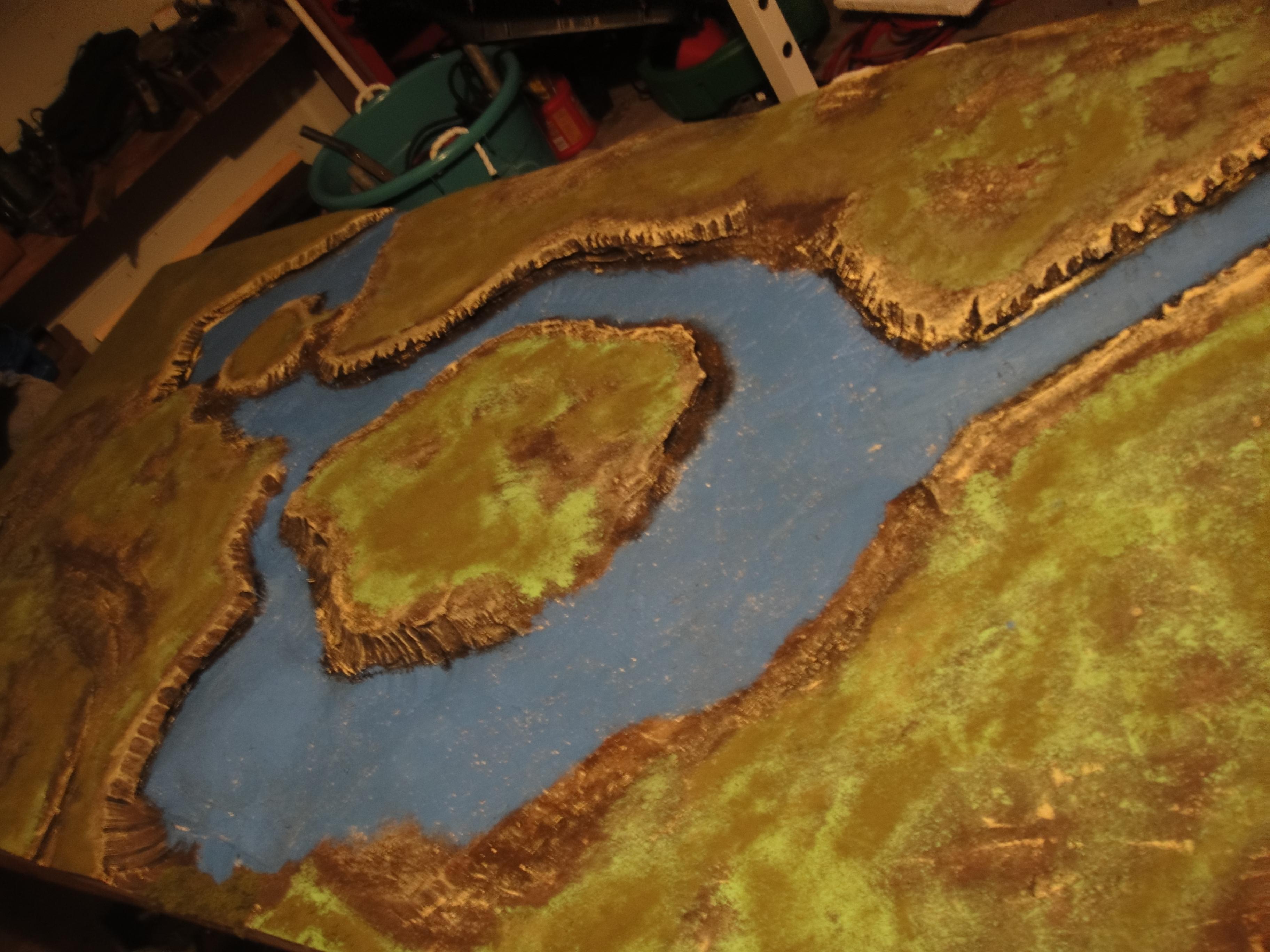 Awesome, Custom, Game Table, Space Marines, Top, Tuitorial, Warhammer Fantasy