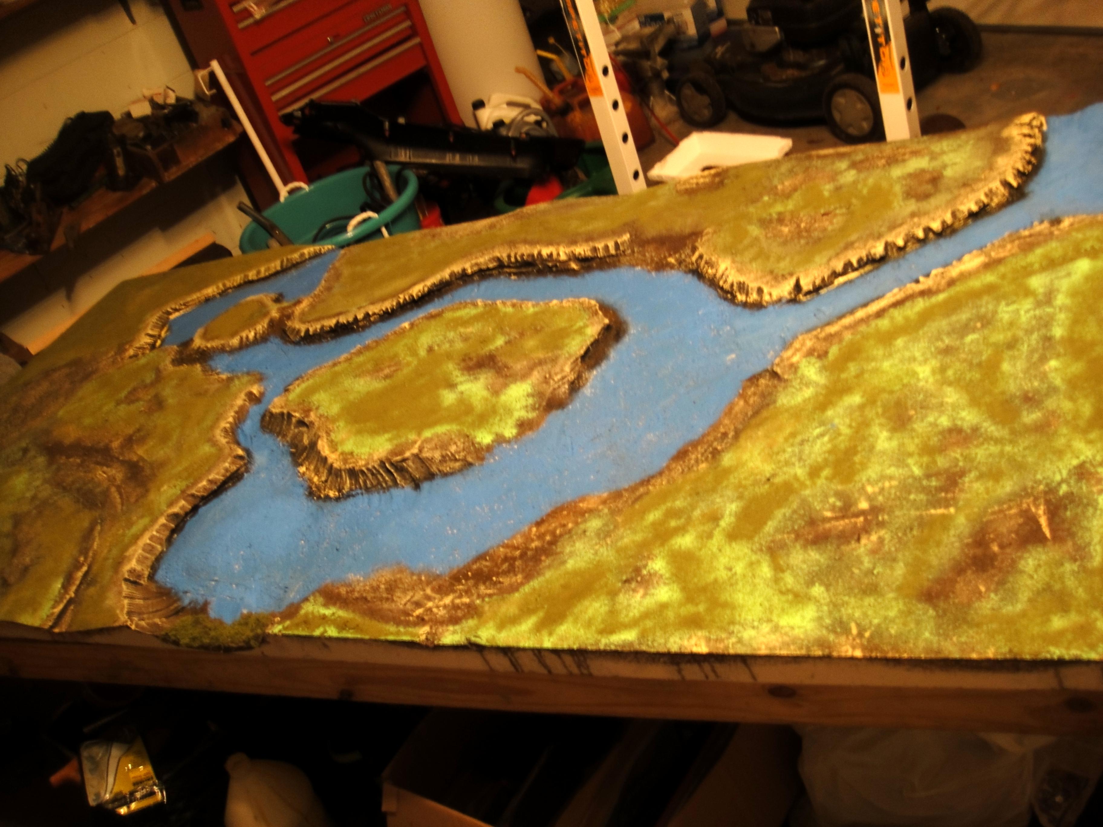 Awesome, Custom, Game Table, Space Marines, Top, Tuitorial, Warhammer Fantasy