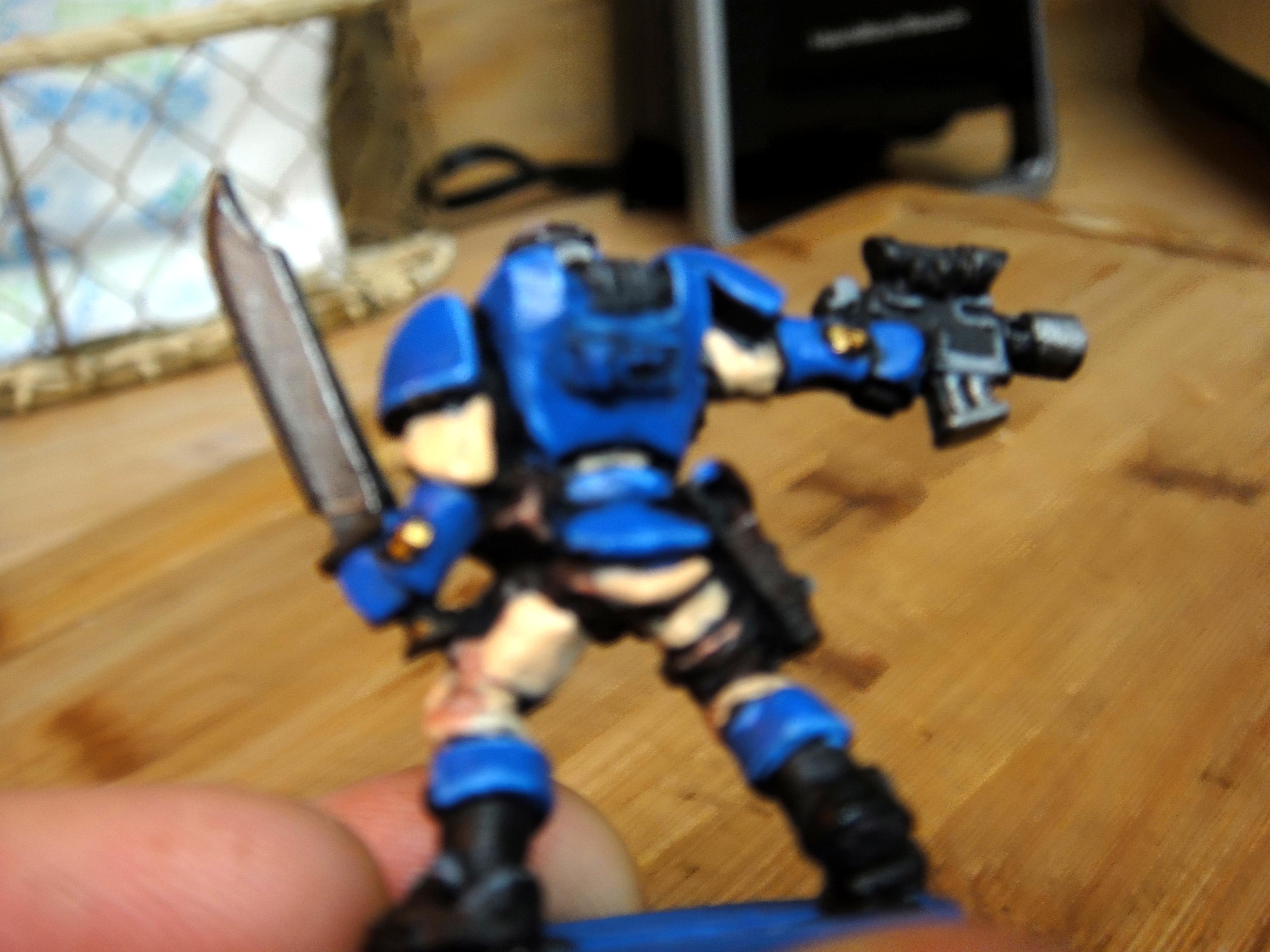 Painting, Pro, Scouts, Space Marines, Ultramarines