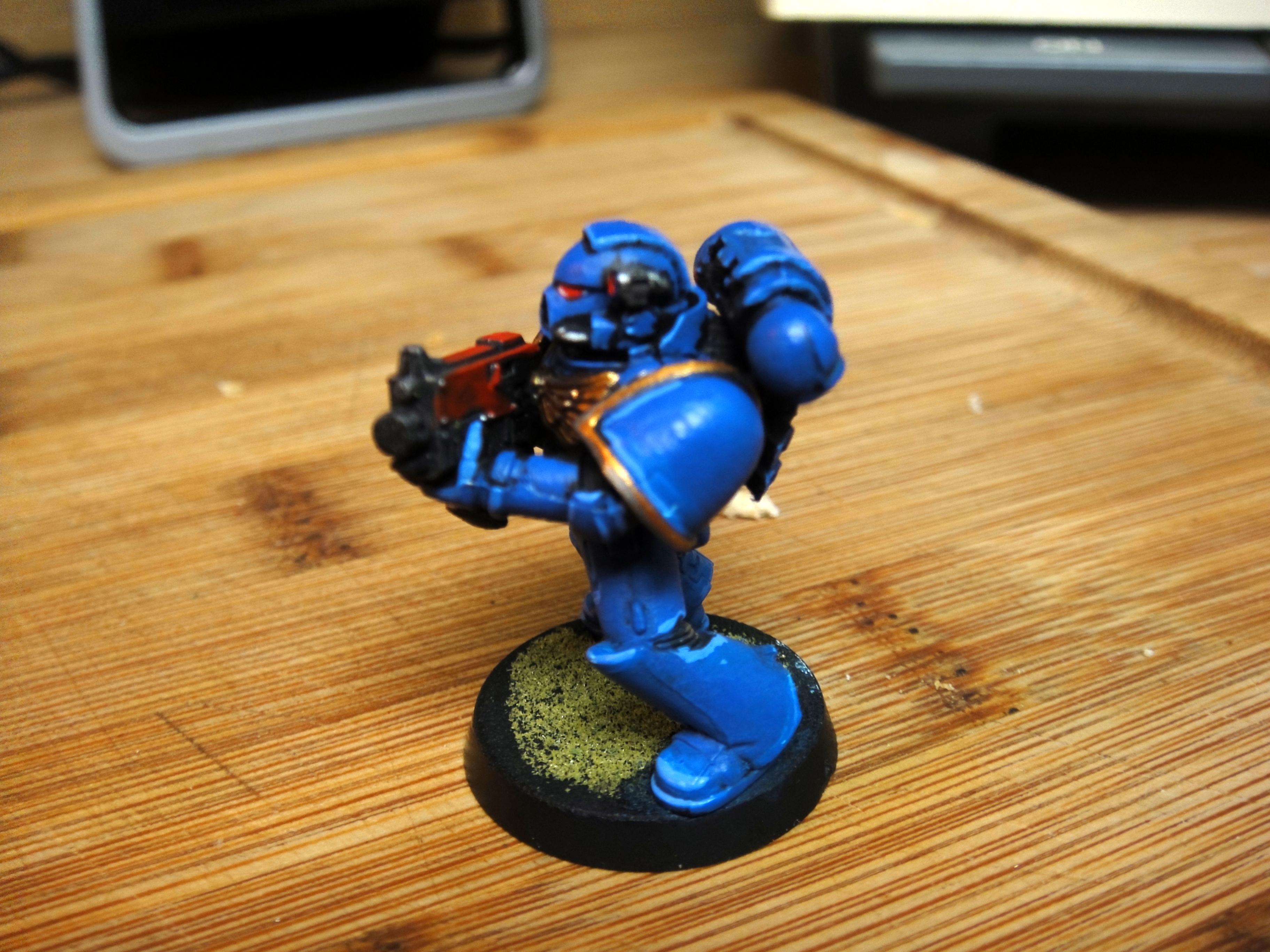 Painting, Pro, Scouts, Space Marines, Ultramarines