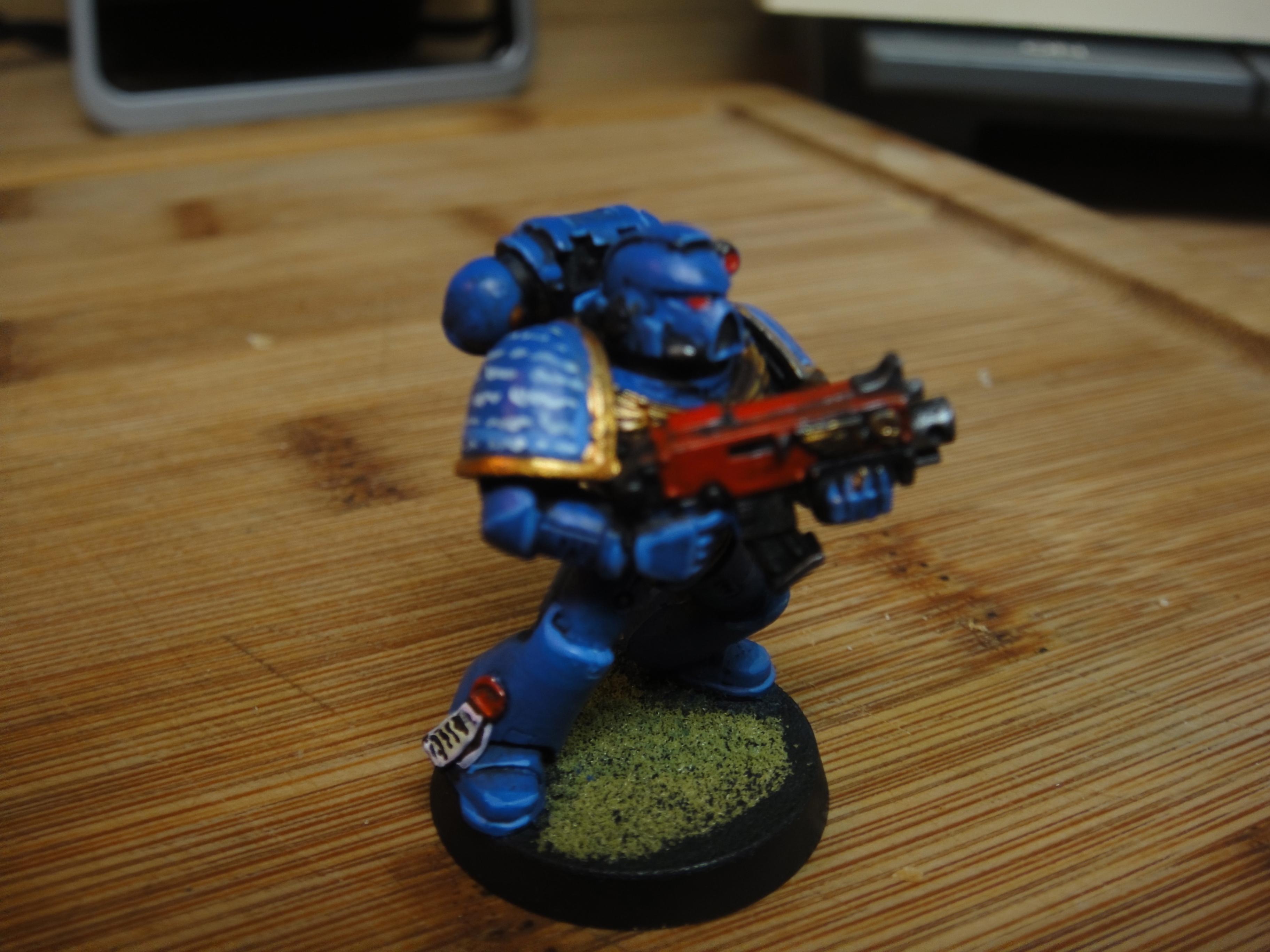 Painting, Pro, Scouts, Space Marines, Ultramarines