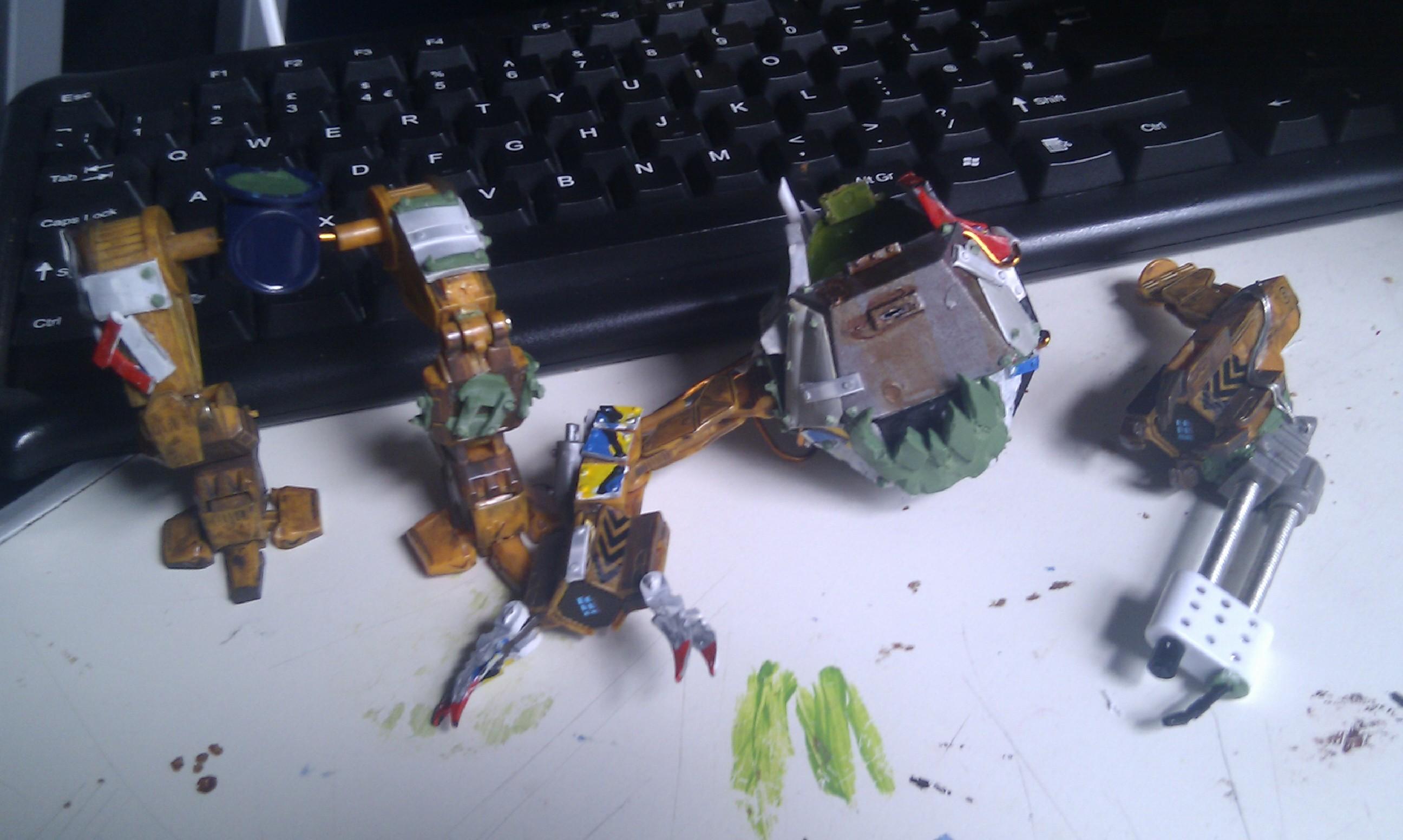 Deff Dread, Orks, Work In Progress
