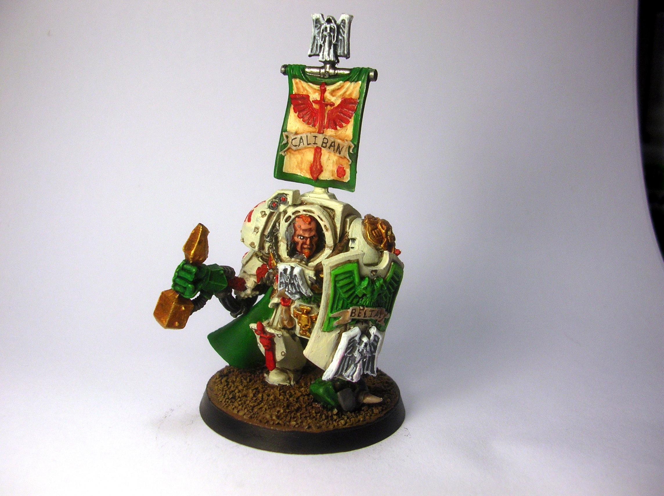 Belial, Conversion, Dark Angels, Deathwing, Lysander, Space Marines, Terminator Armor