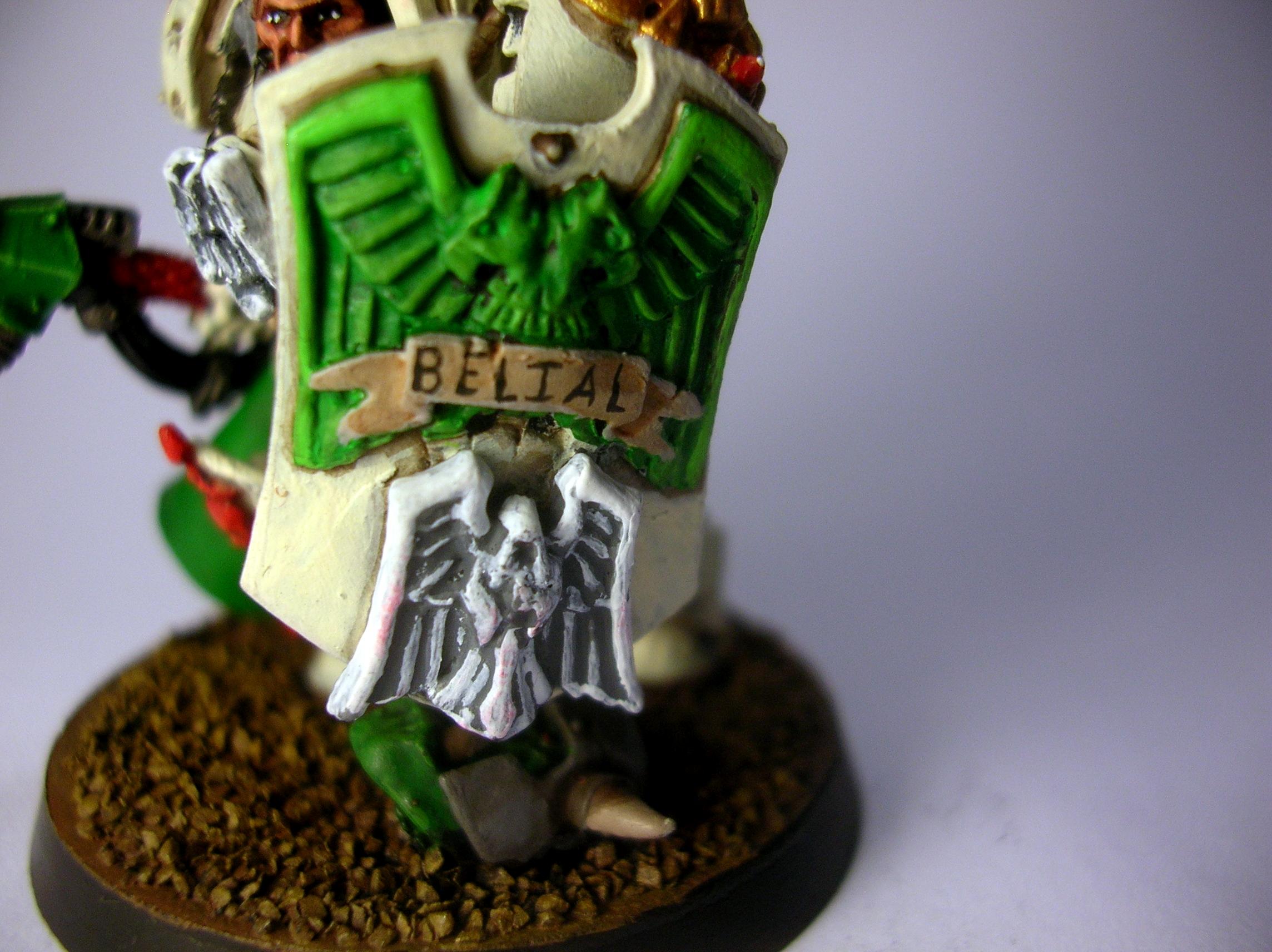 Belial, Conversion, Dark Angels, Deathwing, Lysander, Space Marines, Terminator Armor