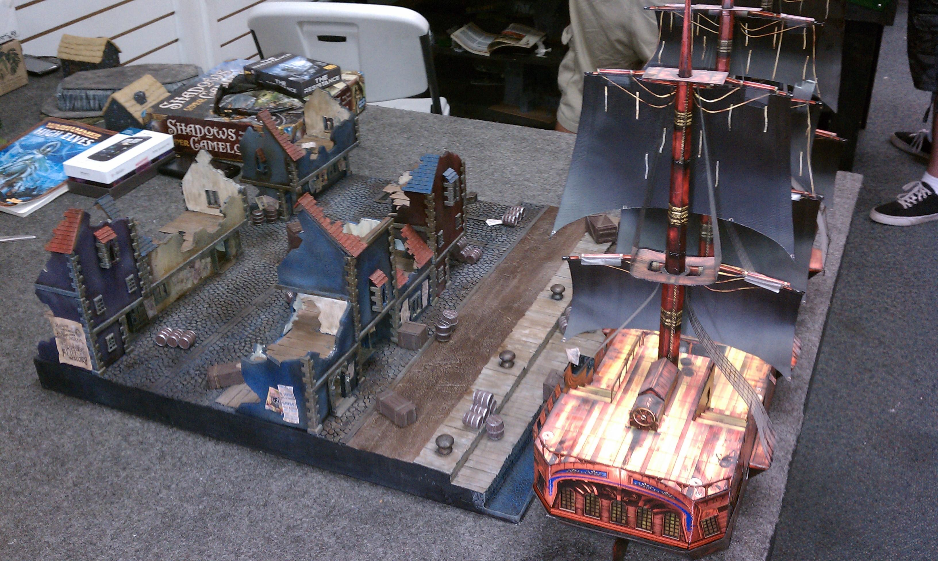 Malifaux, Ship, Terrain, Warhammer Fantasy