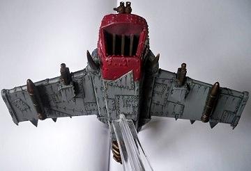 ork blood axe fighta scratch build
