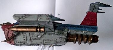 ork blood axe fighta scratch build