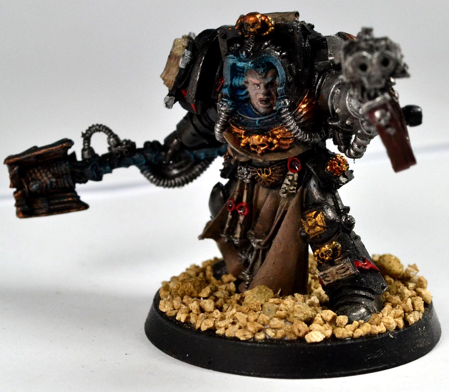 Librarian, Space Marines, Terminator Armor, Warhammer 40,000 ...