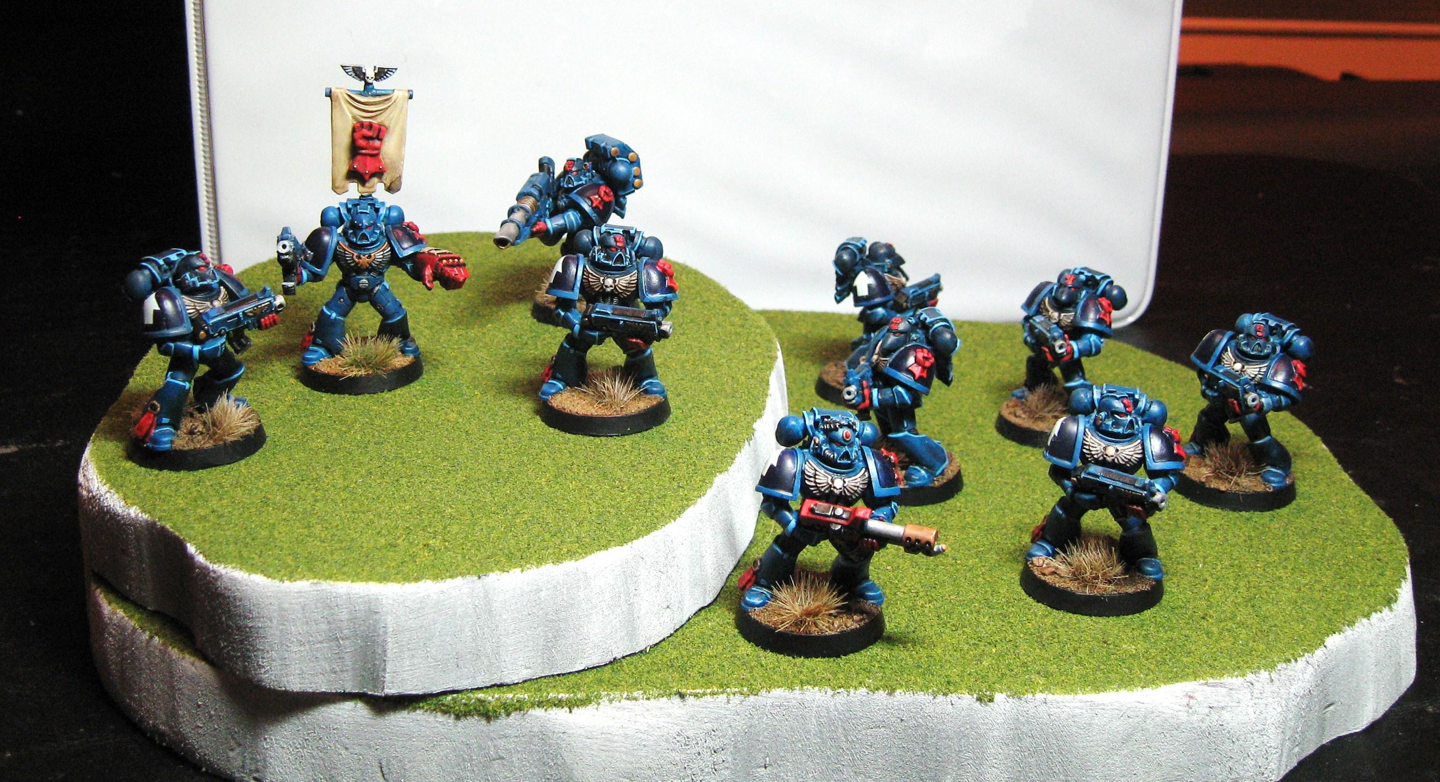 Crimson Fists, Fists, Squad, Tactical, Tactical Squad