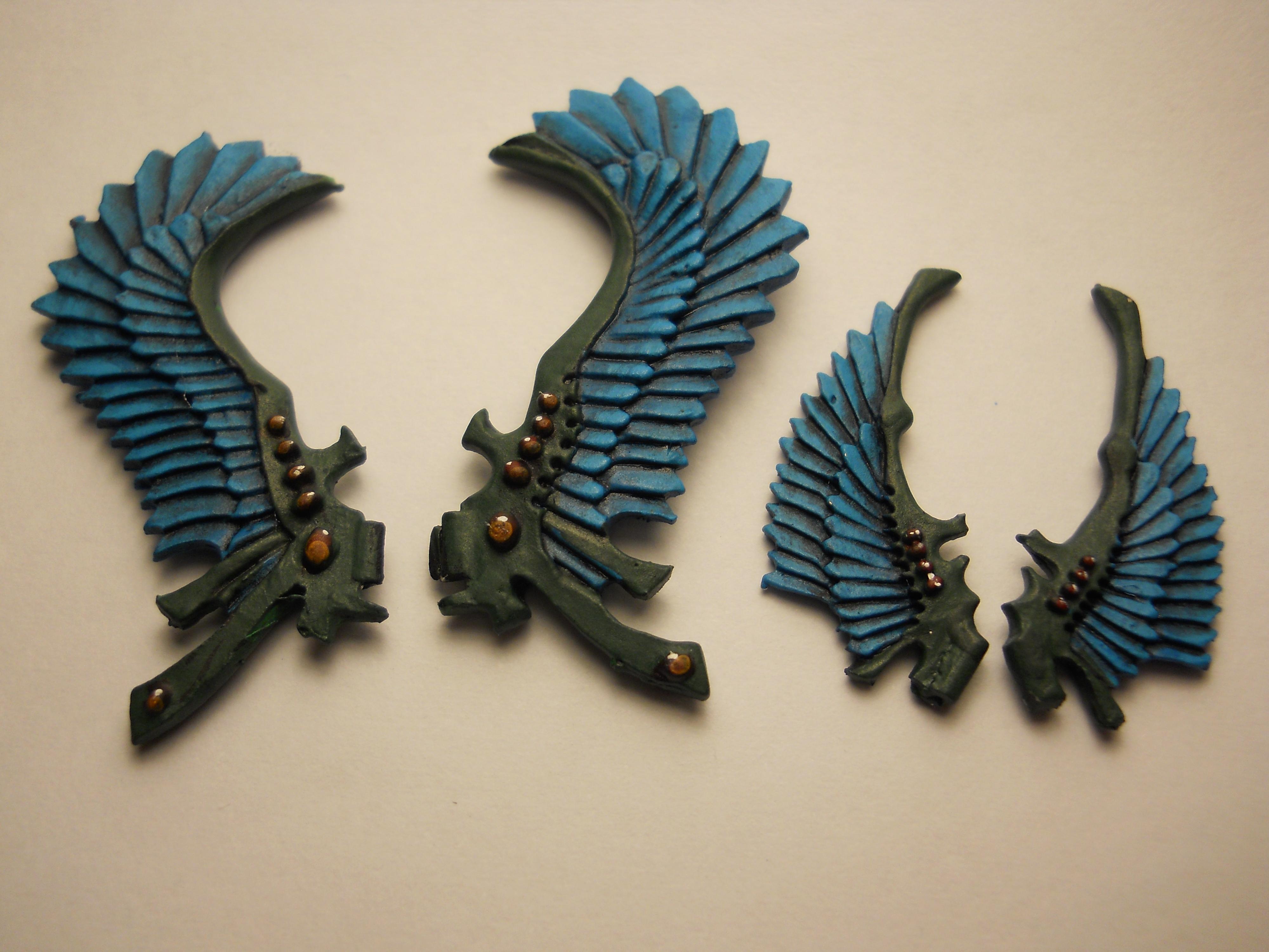 Eldar Swooping Hawk wings - WIP