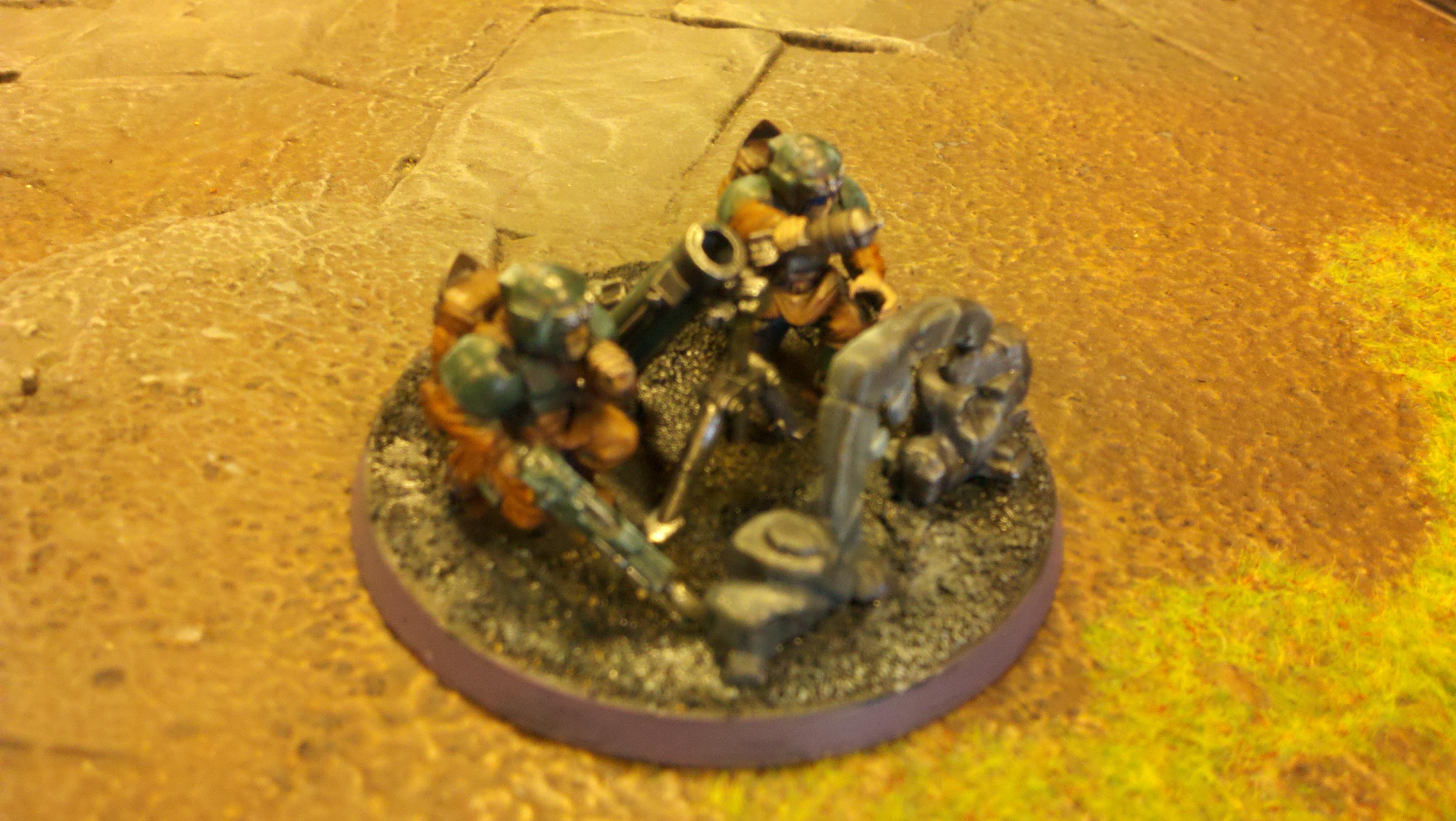 Cadians, Imperial Guard, Urban Base, Warhammer 40,000