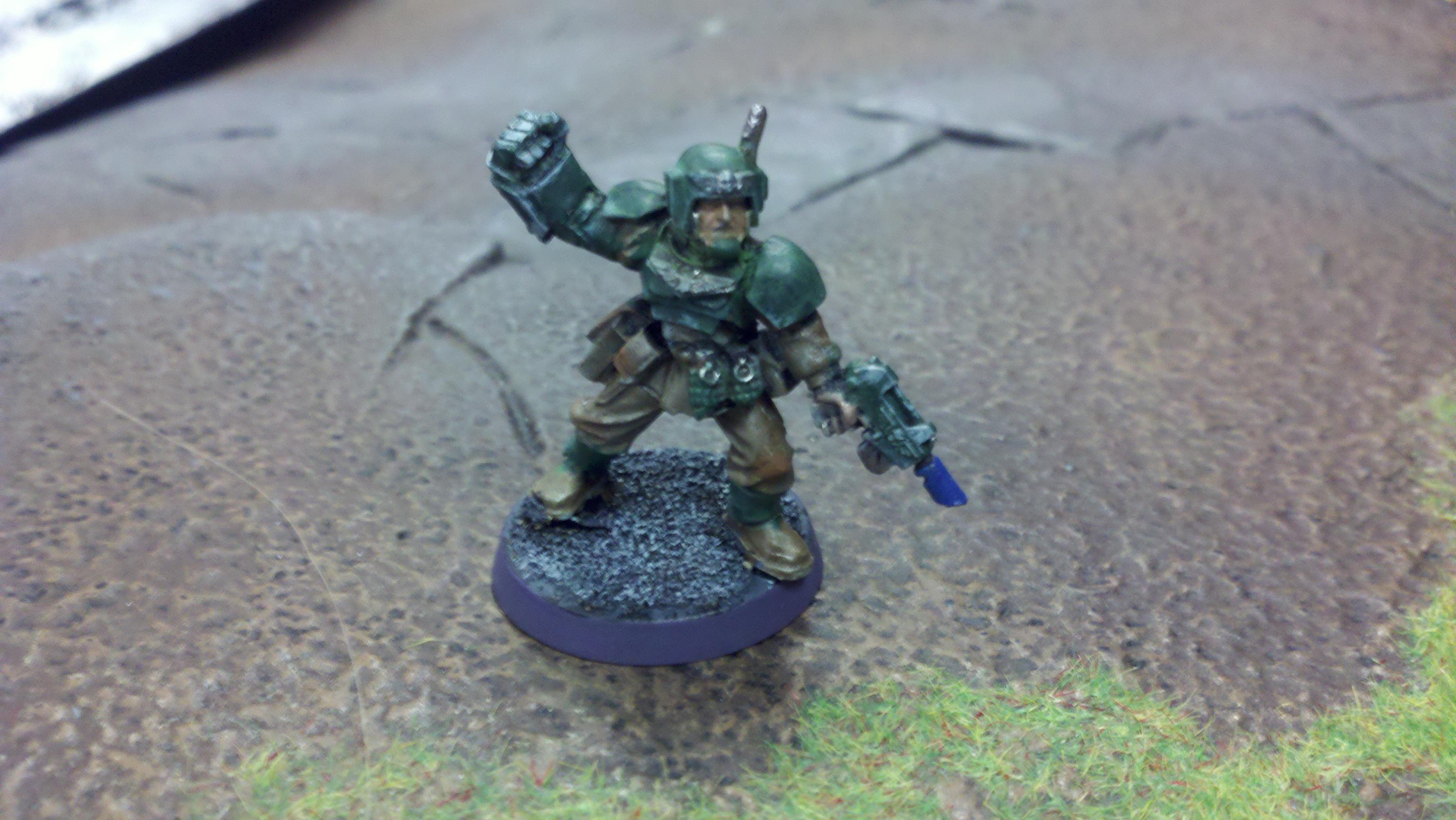 Cadians, Imperial Guard, Urban Base, Warhammer 40,000