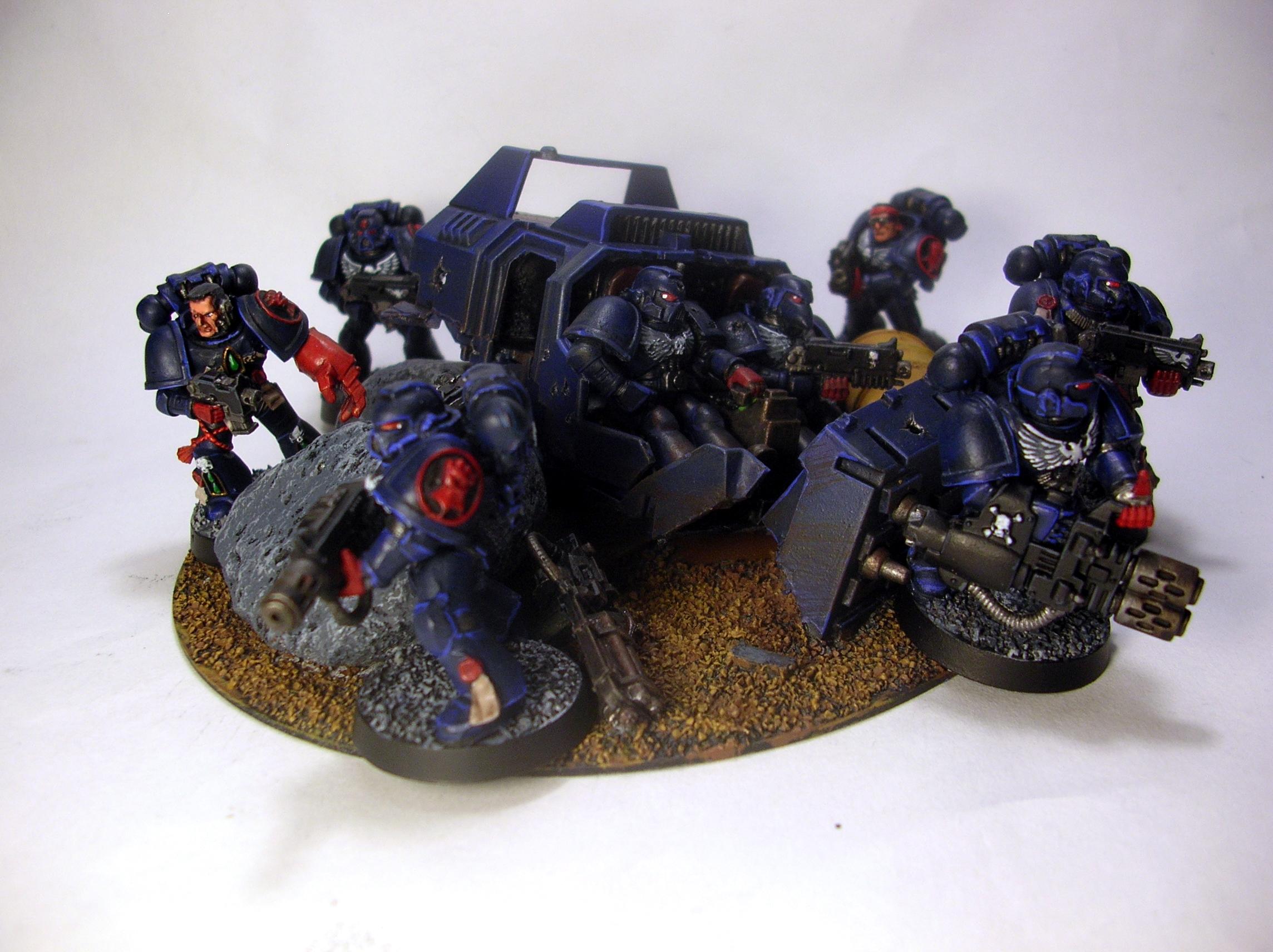 Crimson Fists, Land Speeder, Space Marines
