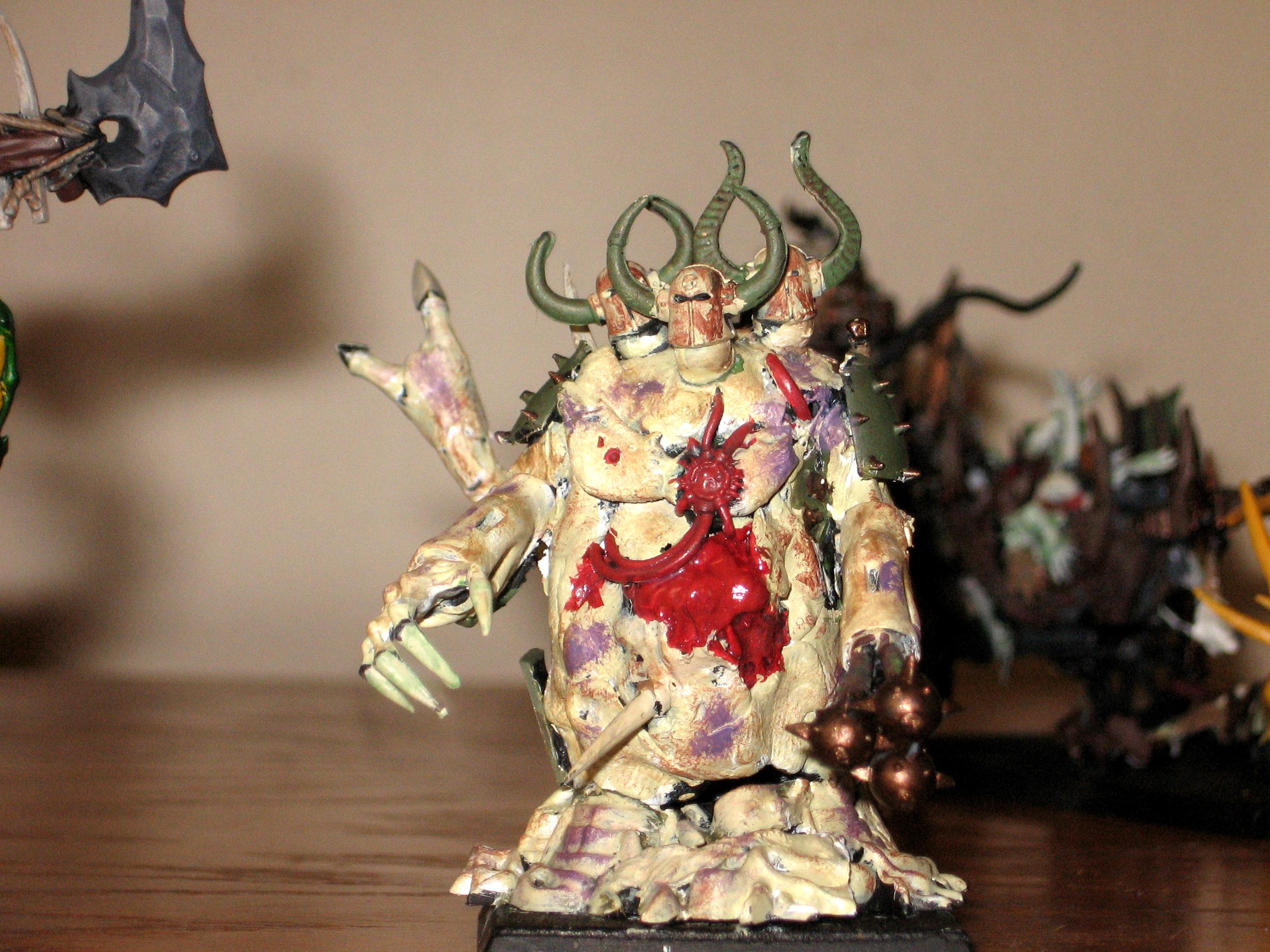 Built, Chaos, Chaos Spawn, Conversion, Daemons, Greenstuff, Nurgle, Scratch