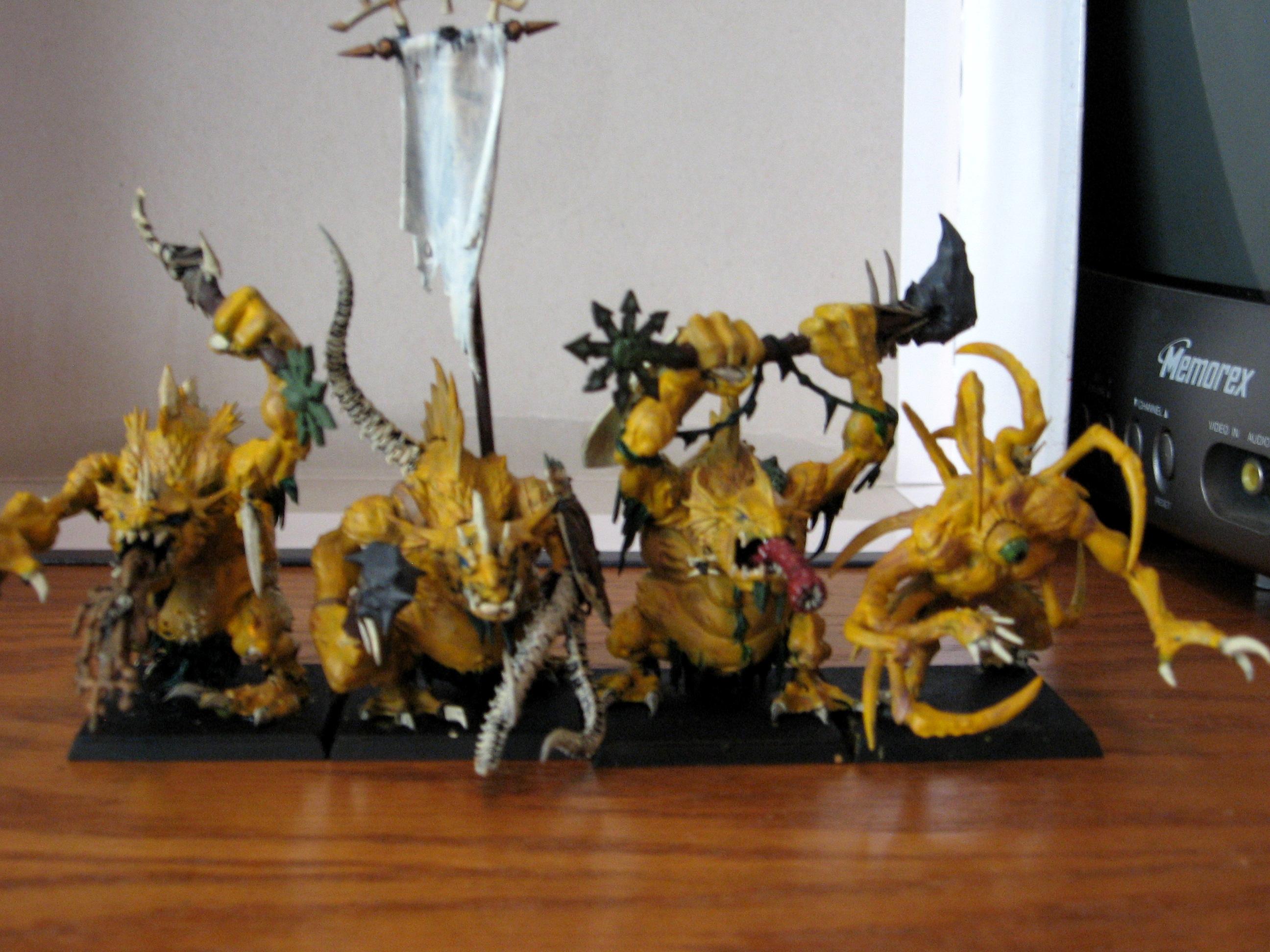 Chaos, Nurgle, Troll, Yellow