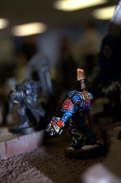 Crimson Fists, In Game, Librarian, Space Marines