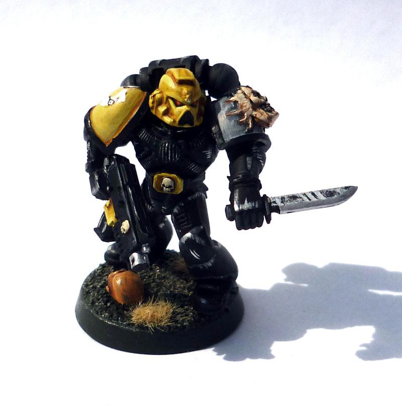Marine with Knife ready