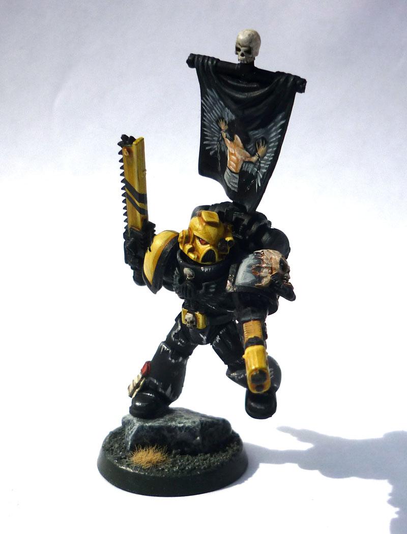 Banner, Freehand, Space Marines, Warhammer 40,000
