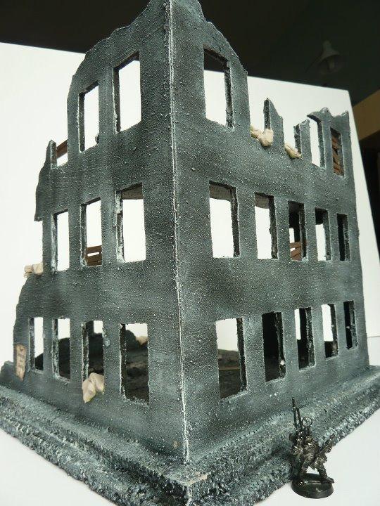 Bombed, City, Ruins, Terrain, Wargames, Warhammer 40,000, Warhammer Fantasy