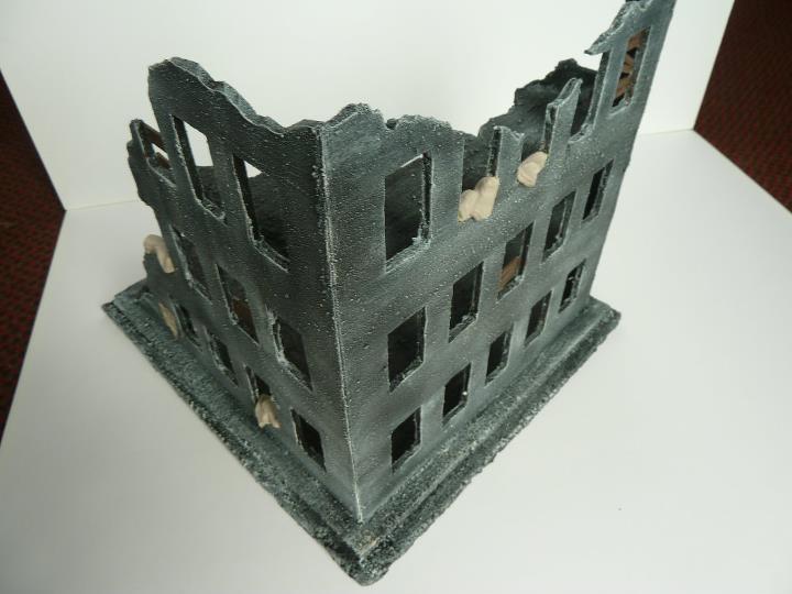 Bombed, City, Ruins, Terrain, Wargames, Warhammer 40,000, Warhammer Fantasy