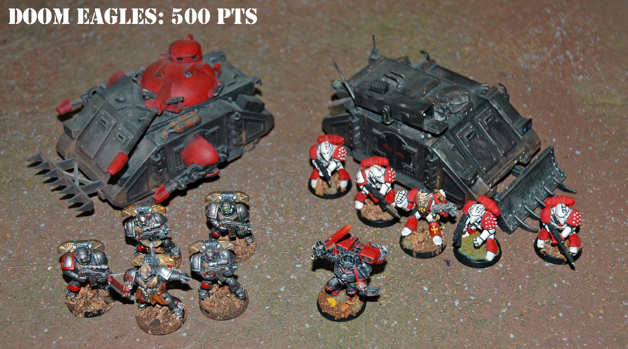 Battle Report, Doom Eagles, Mantis Warriors, Space Marines, Warhammer 40,000