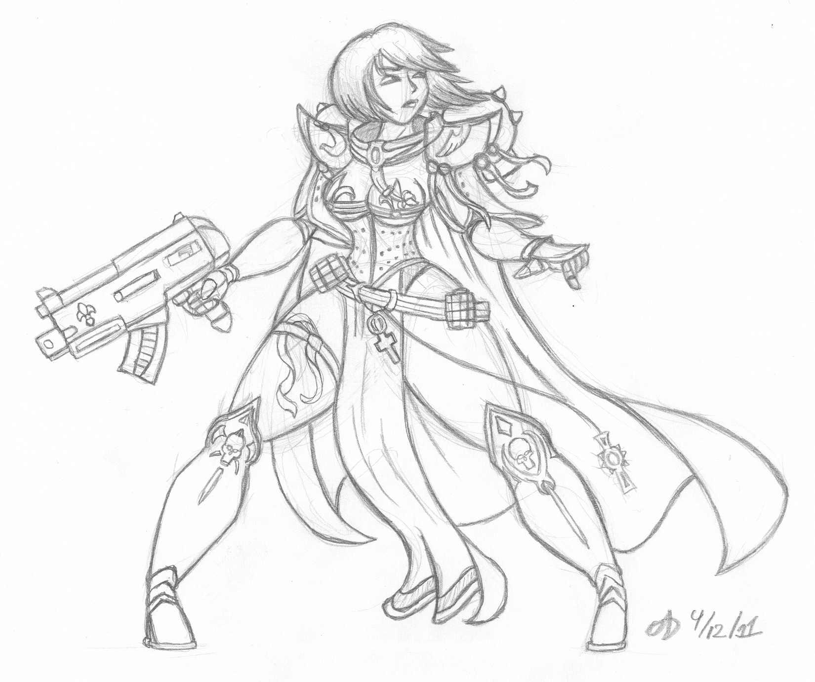 Artwork, Sisters Of Battle