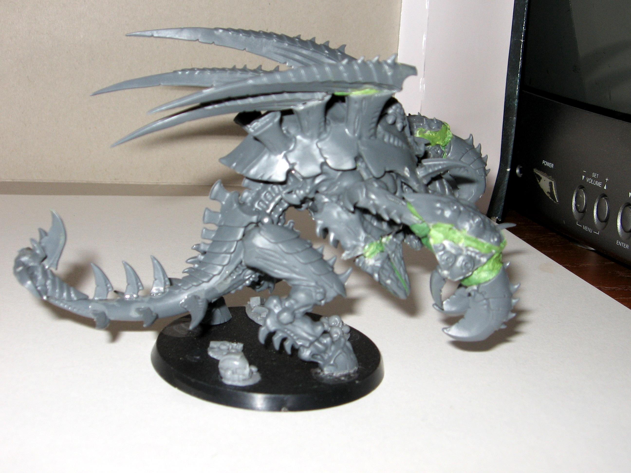 Carnifex, Conversion, Cool, Greenstuff, Red, Tyranids
