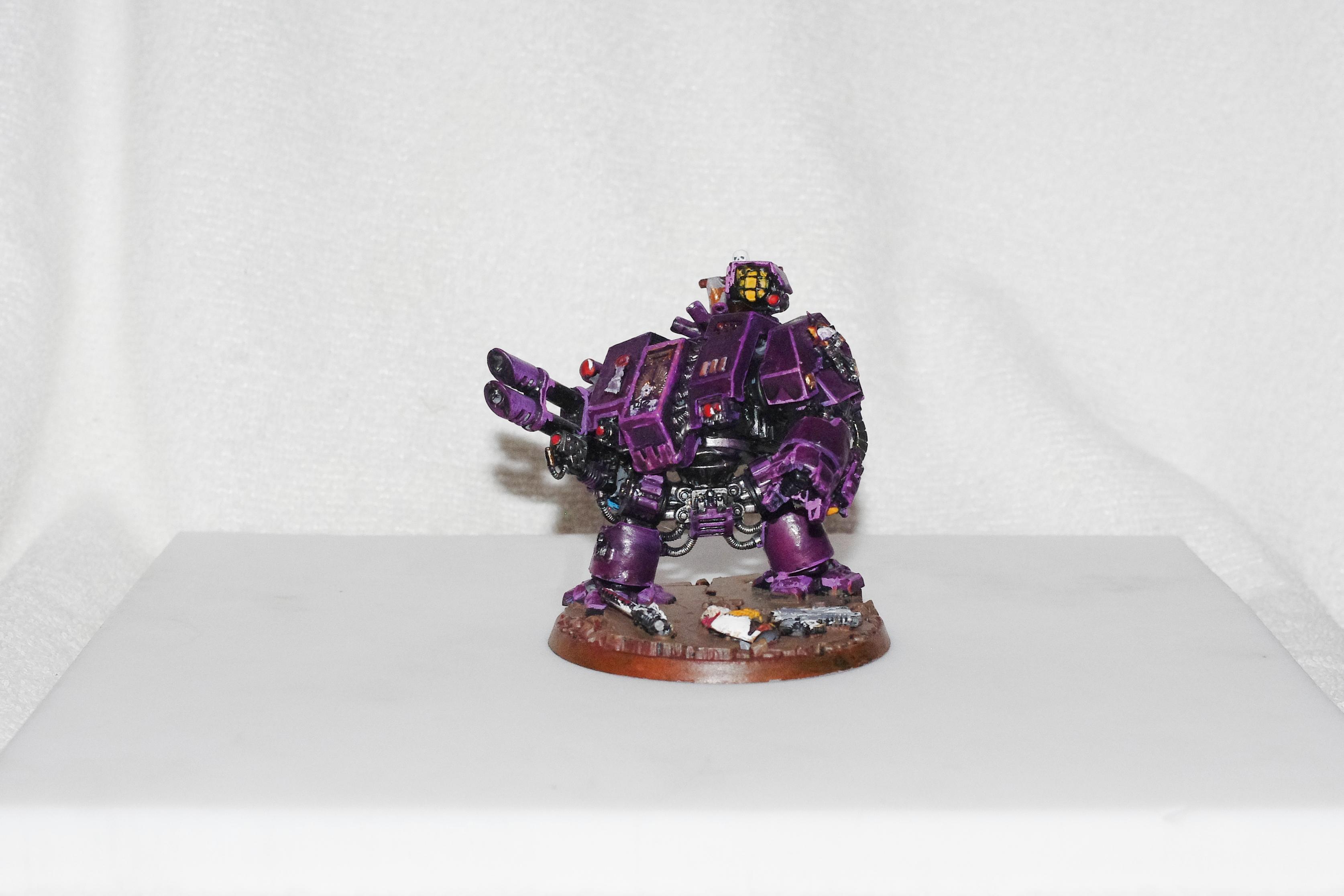 Dreadnought, Purple, Space Marines, Warhammer 40,000