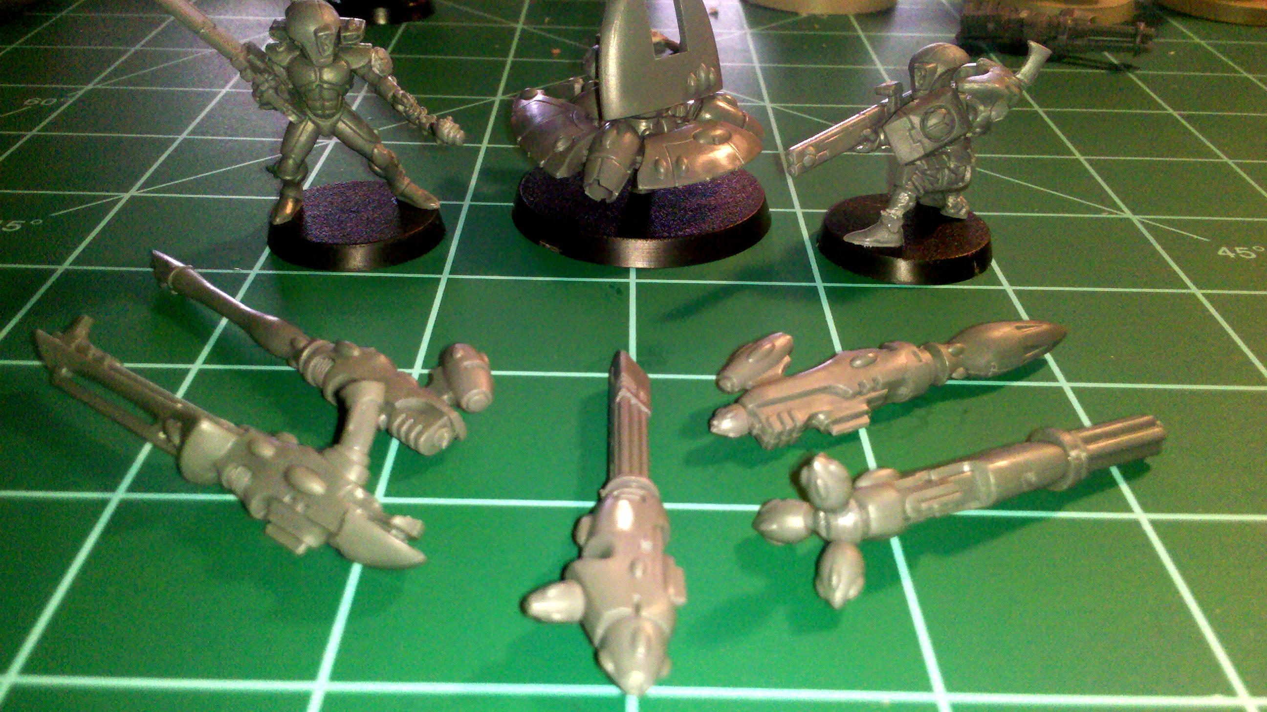 Eldar, Fusion Beamer, Heavy Weapons Platform, Razorback, Space Marines, Squats, Tau