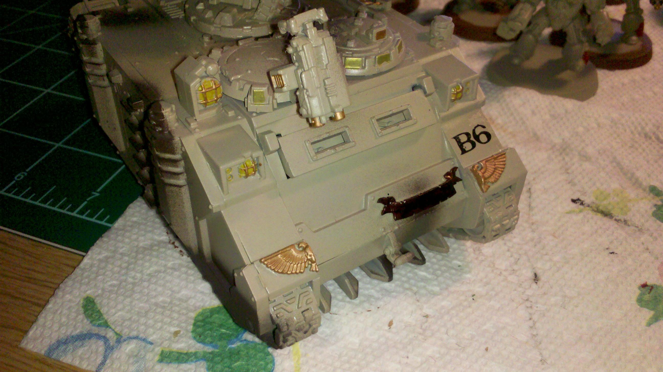 Fusion Beamer, Razorback, Space Marines, Squats